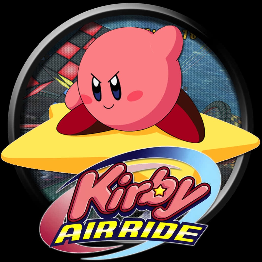 Sanaa ya Mchezo wa Kirby Air Ride Picha ya Ukuta