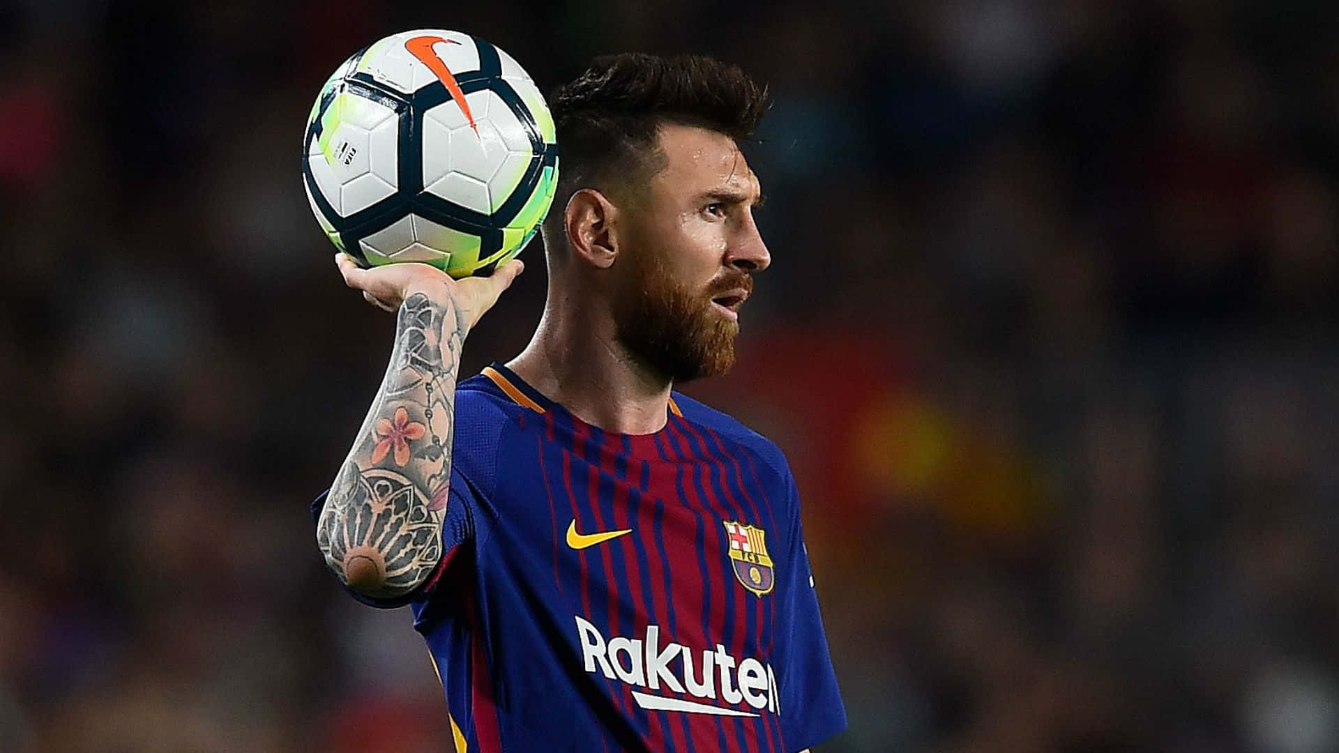 Sanaa ya Mwendo: Lionel Messi Picha ya Ukuta