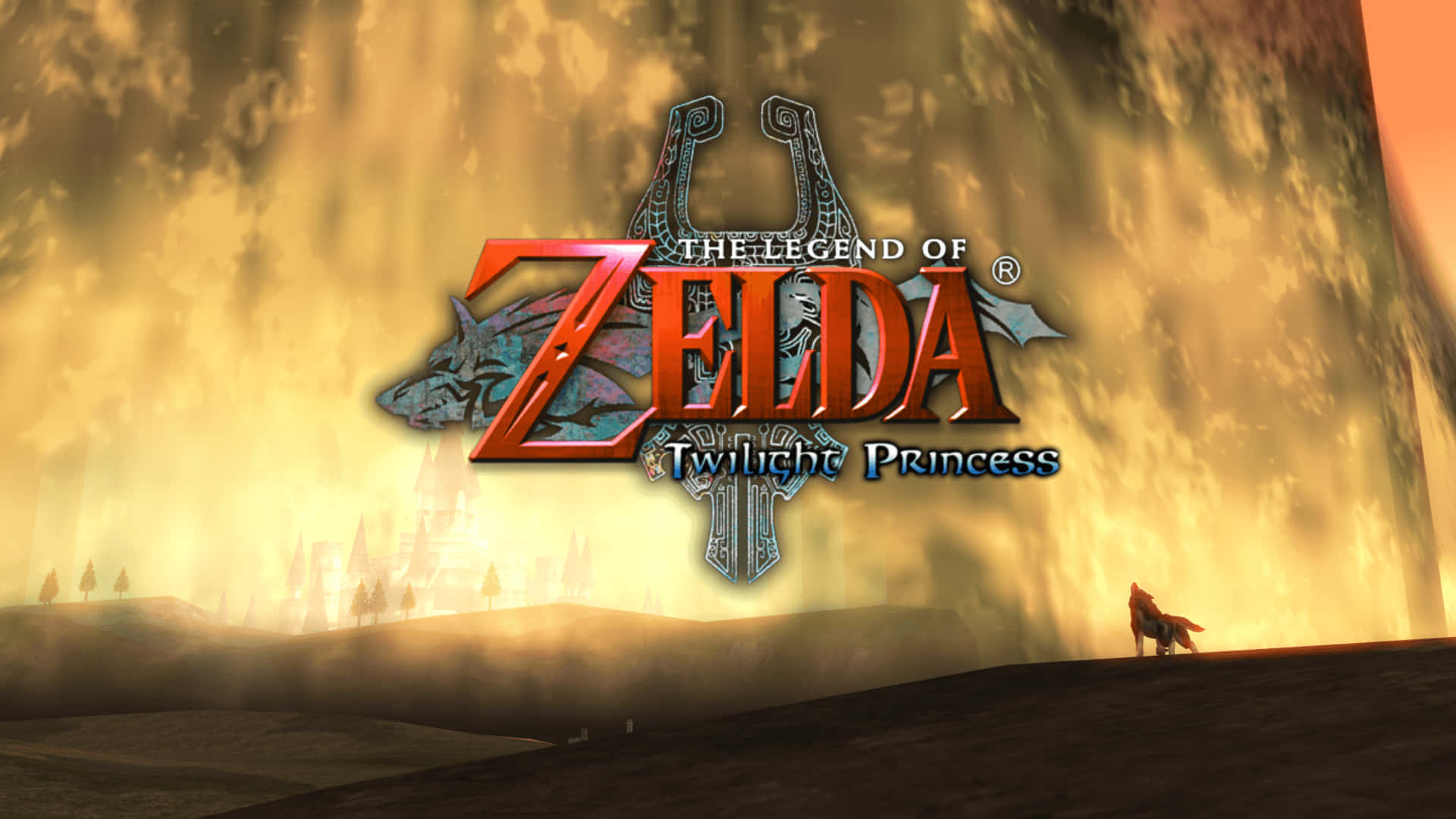 Sanaa ya Nembo ya Legend Of Zelda Twilight Princess Picha ya Ukuta
