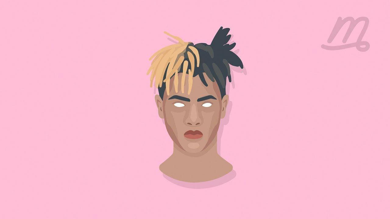 Sanaa ya Pink ya Xxxtentacion Anime Picha ya Ukuta