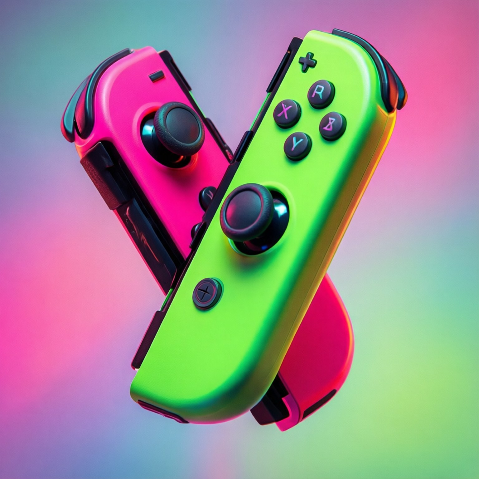 Sanaa ya Pop ya Joy-Con Picha ya Ukuta