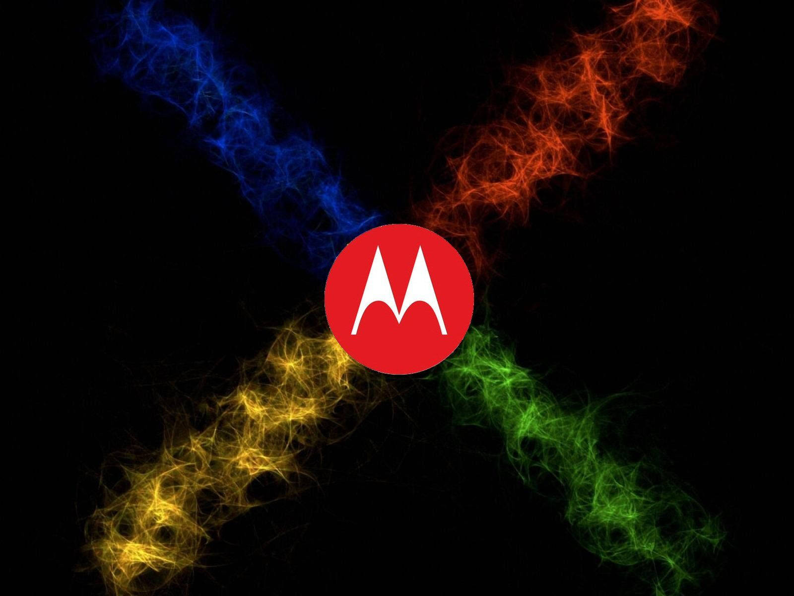 Sanaa ya Rangi Mbalimbali ya Motorola Picha ya Ukuta