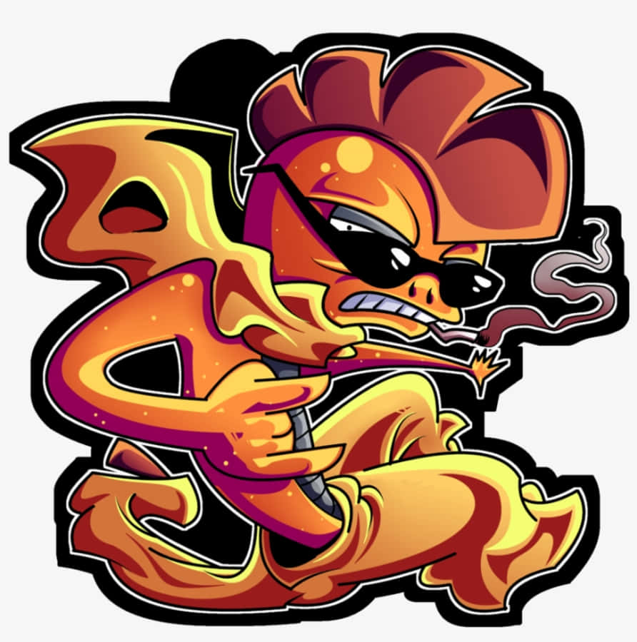 Sanaa ya Scrafty wa Punk Picha ya Ukuta