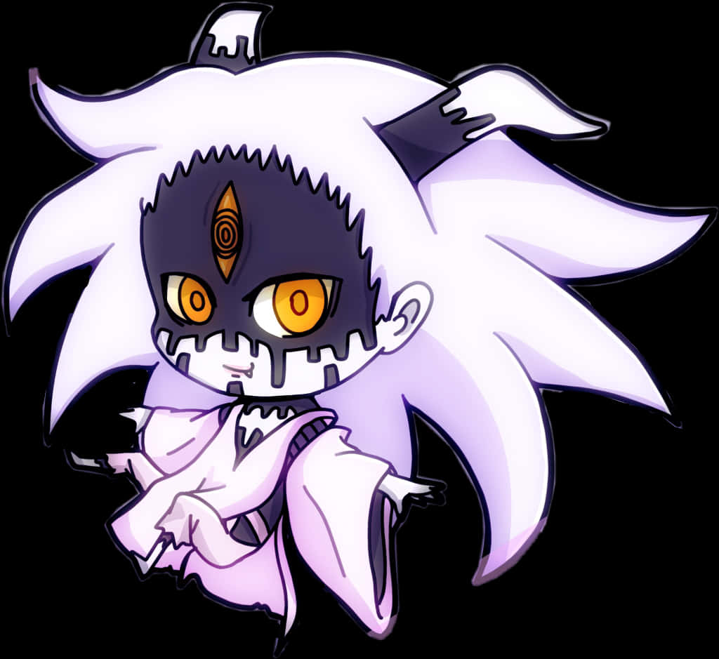 Sanaa ya Tabia ya Chibi ya Roho Picha ya Ukuta