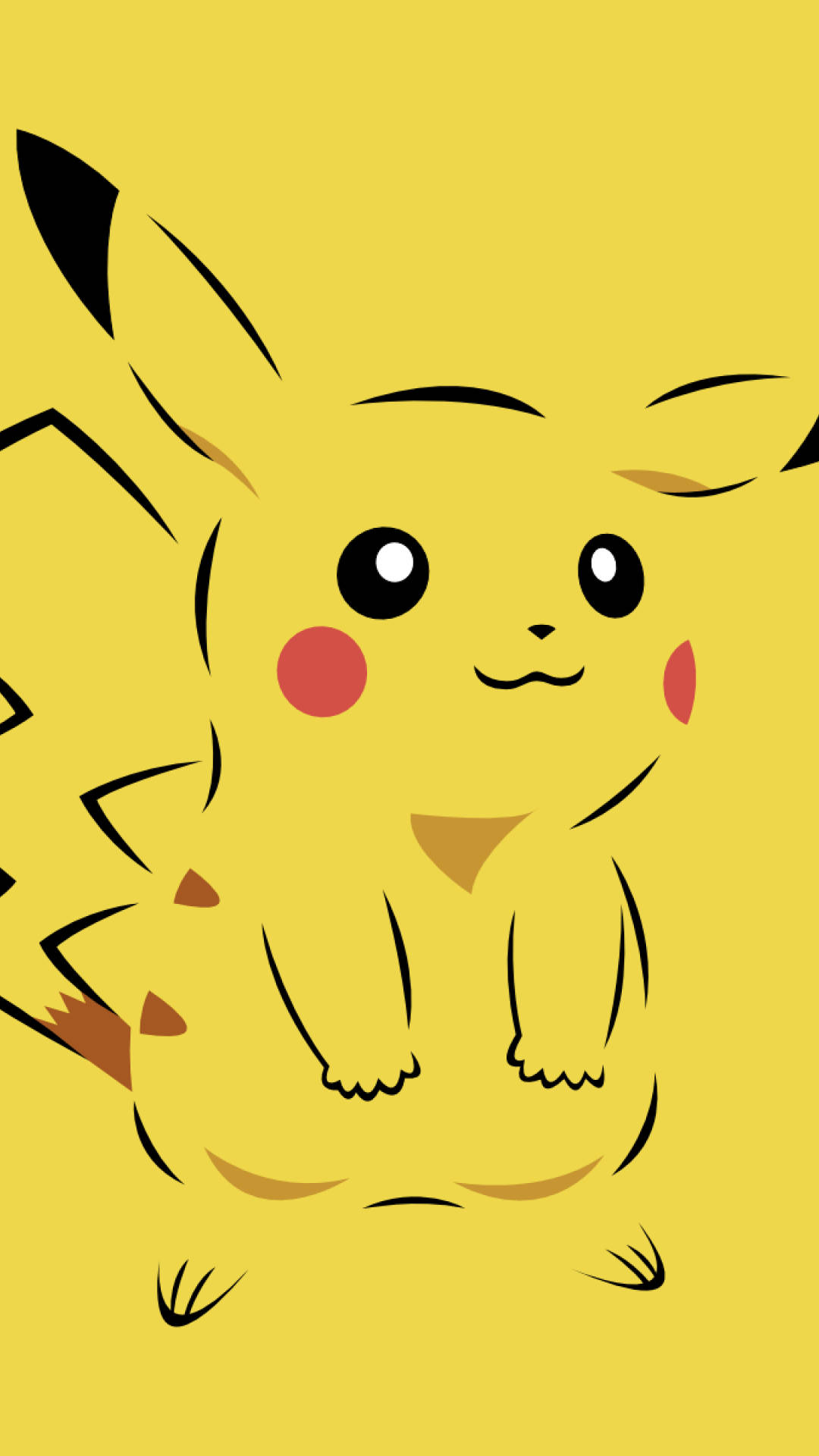 Sanaa ya Vector ya Pikachu Picha ya Ukuta