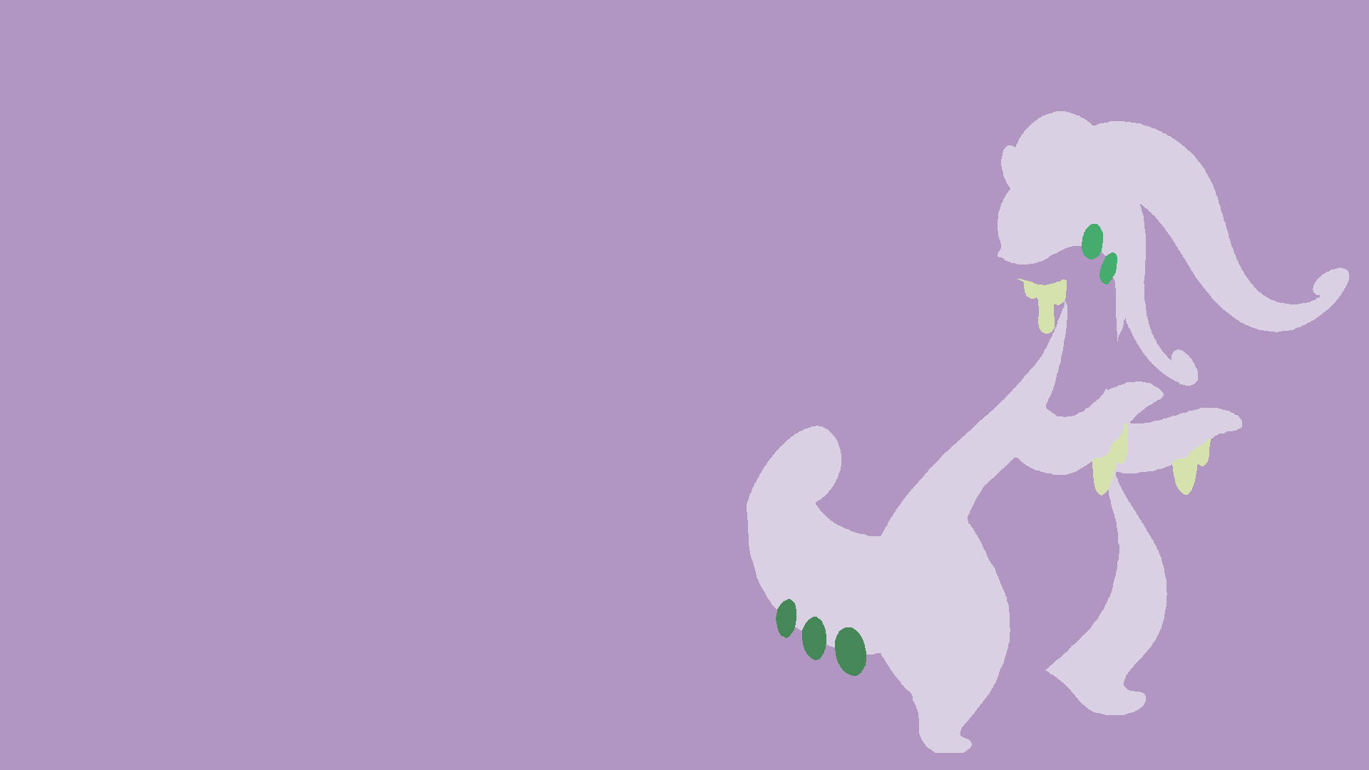 Sanaa ya Vekta Inayovutia ya Goodra Pokémon Picha ya Ukuta