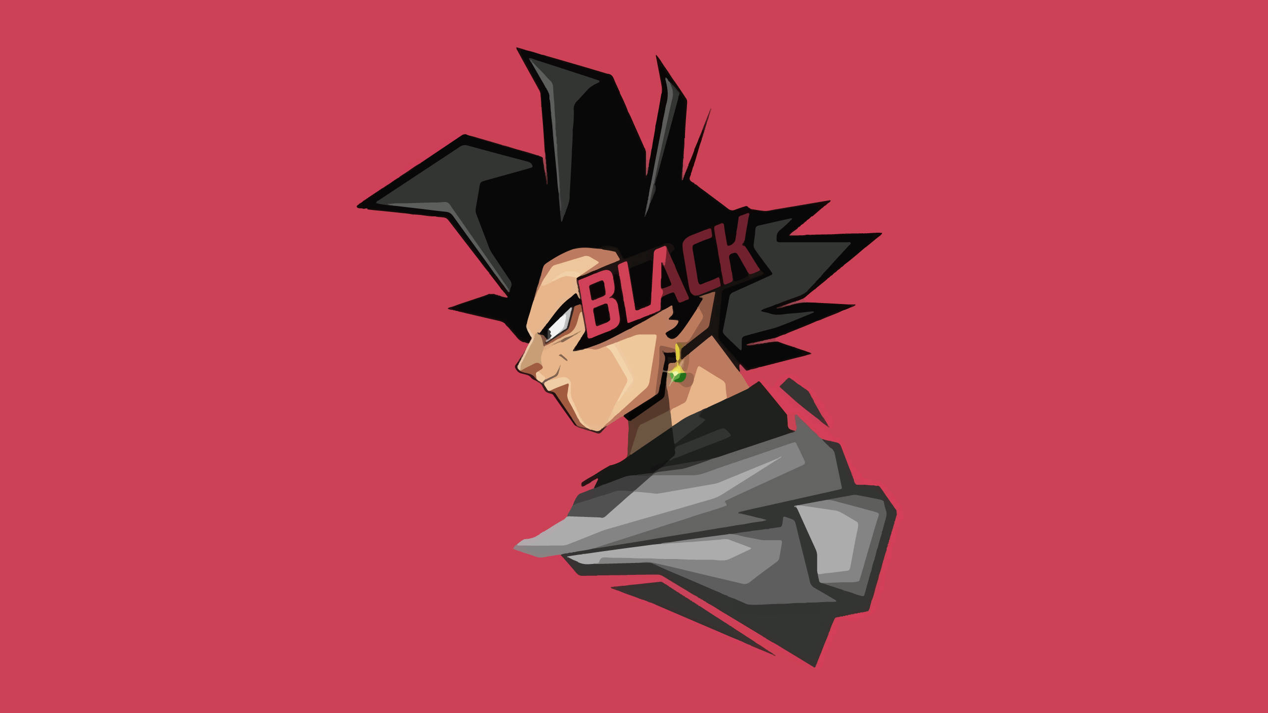 Sanaa ya Vekta ya Goku Mweusi Picha ya Ukuta
