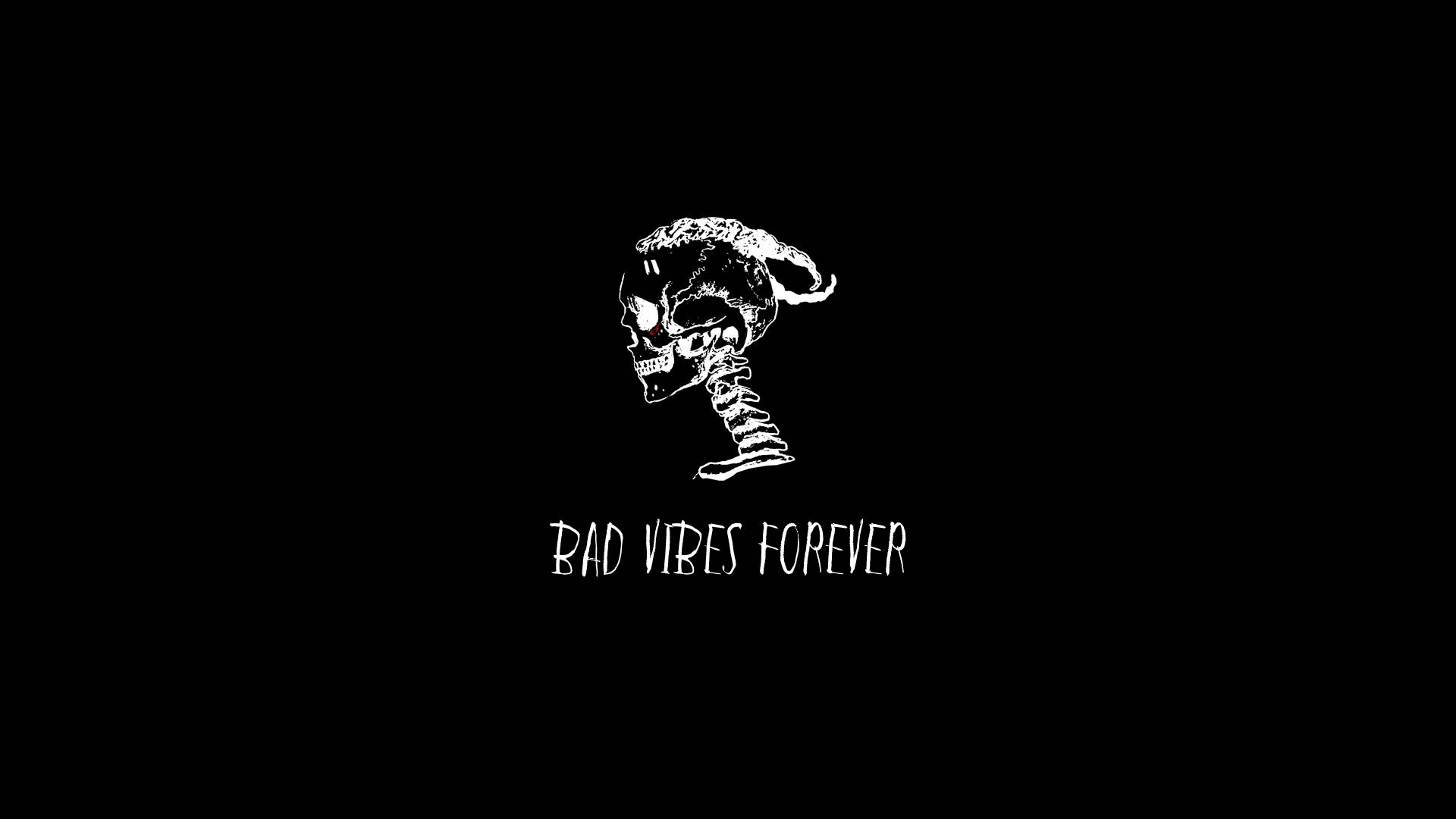 Sanaa ya Xxxtentacion Anime Bad Vibes Forever Picha ya Ukuta