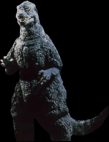 Sanamu ya Godzilla ya Kawaida Imejitenga Picha ya Ukuta