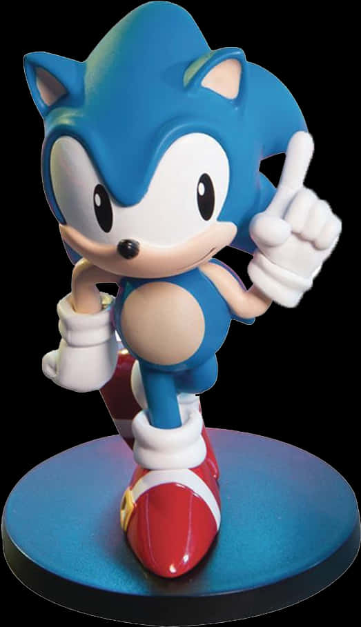 Sanamu ya Sonic The Hedgehog Picha ya Ukuta