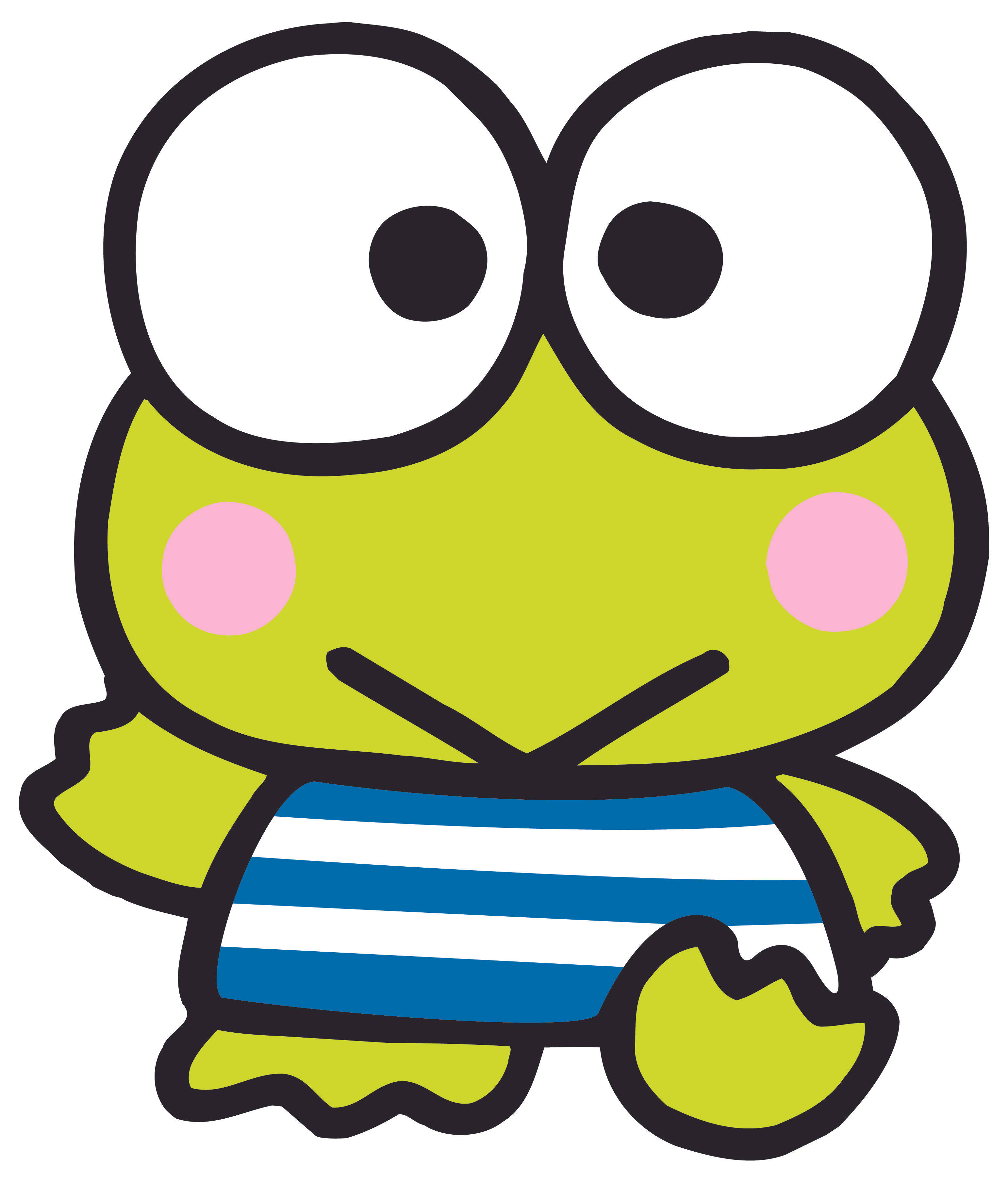 Sanrio Keroppi The Frog Picha ya Ukuta