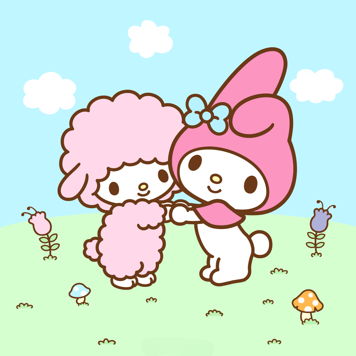 Sanrio mandhari Picha ya Ukuta