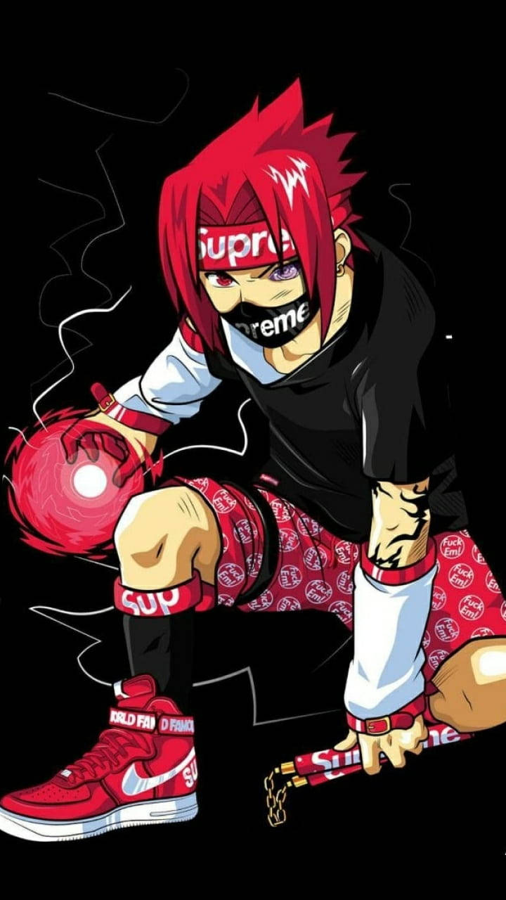 Sasuke Mdogo Aliyebadilishwa wa Naruto Supreme Picha ya Ukuta