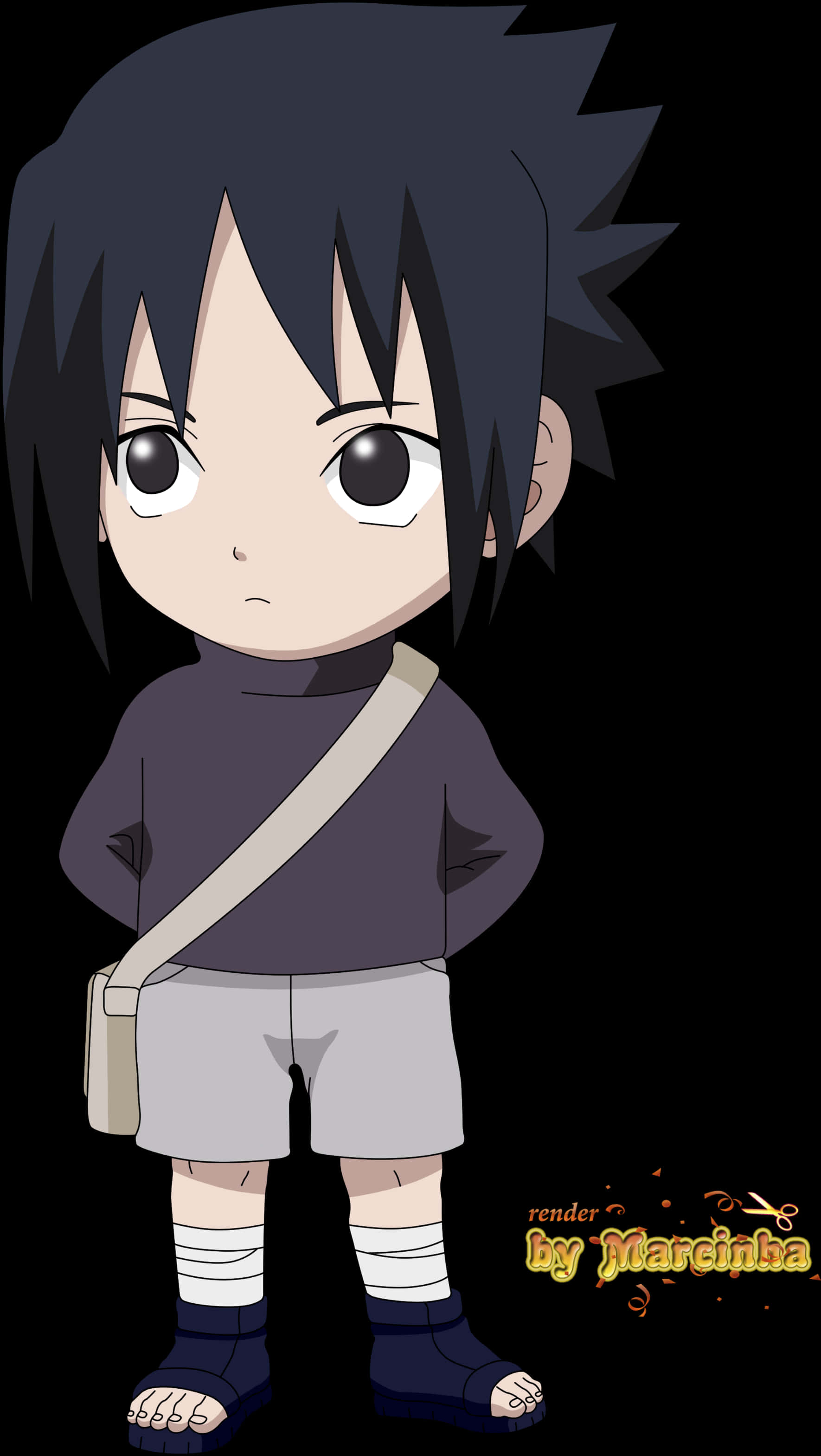 Sasuke Uchiha Mdogo Tabia ya Anime Picha ya Ukuta