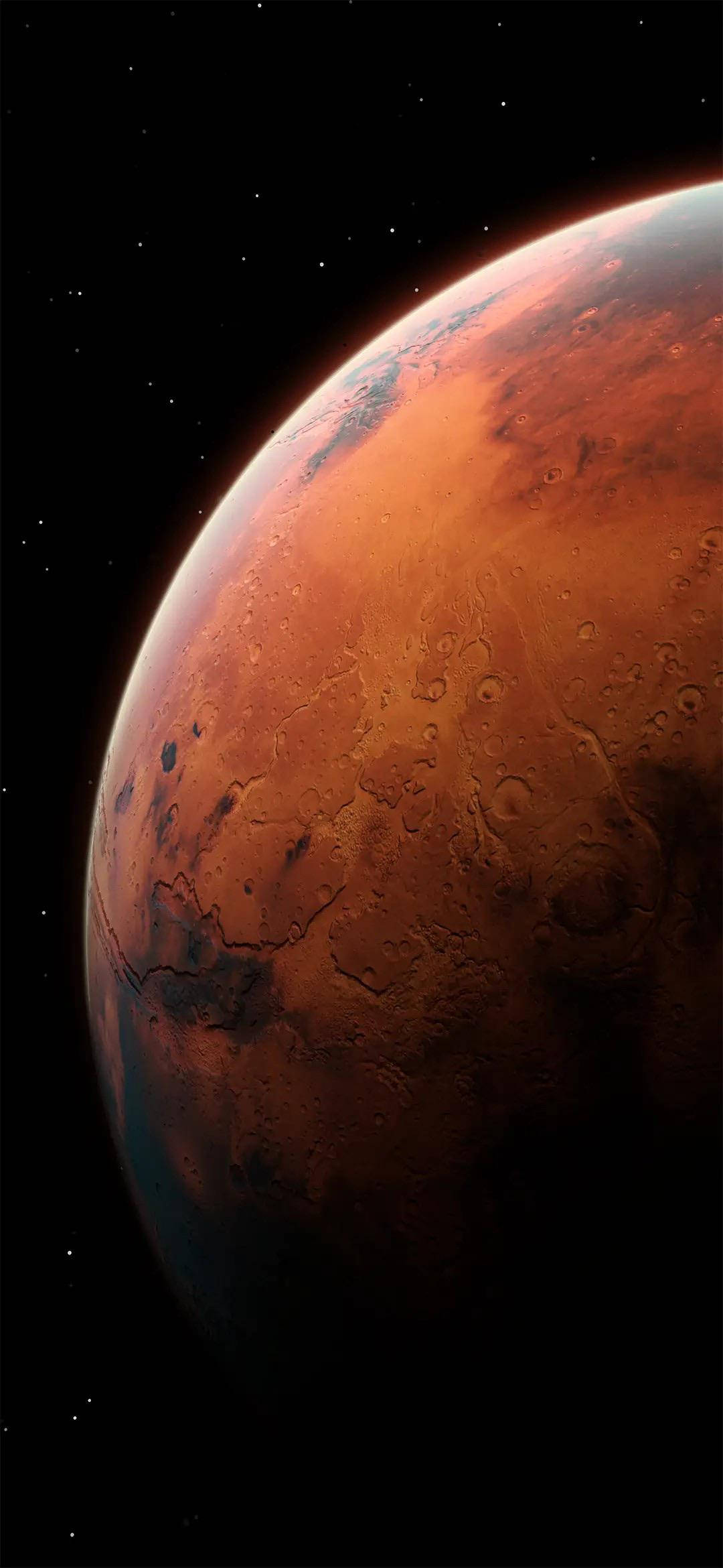 Sayari Kubwa Nyekundu Miui Picha ya Ukuta