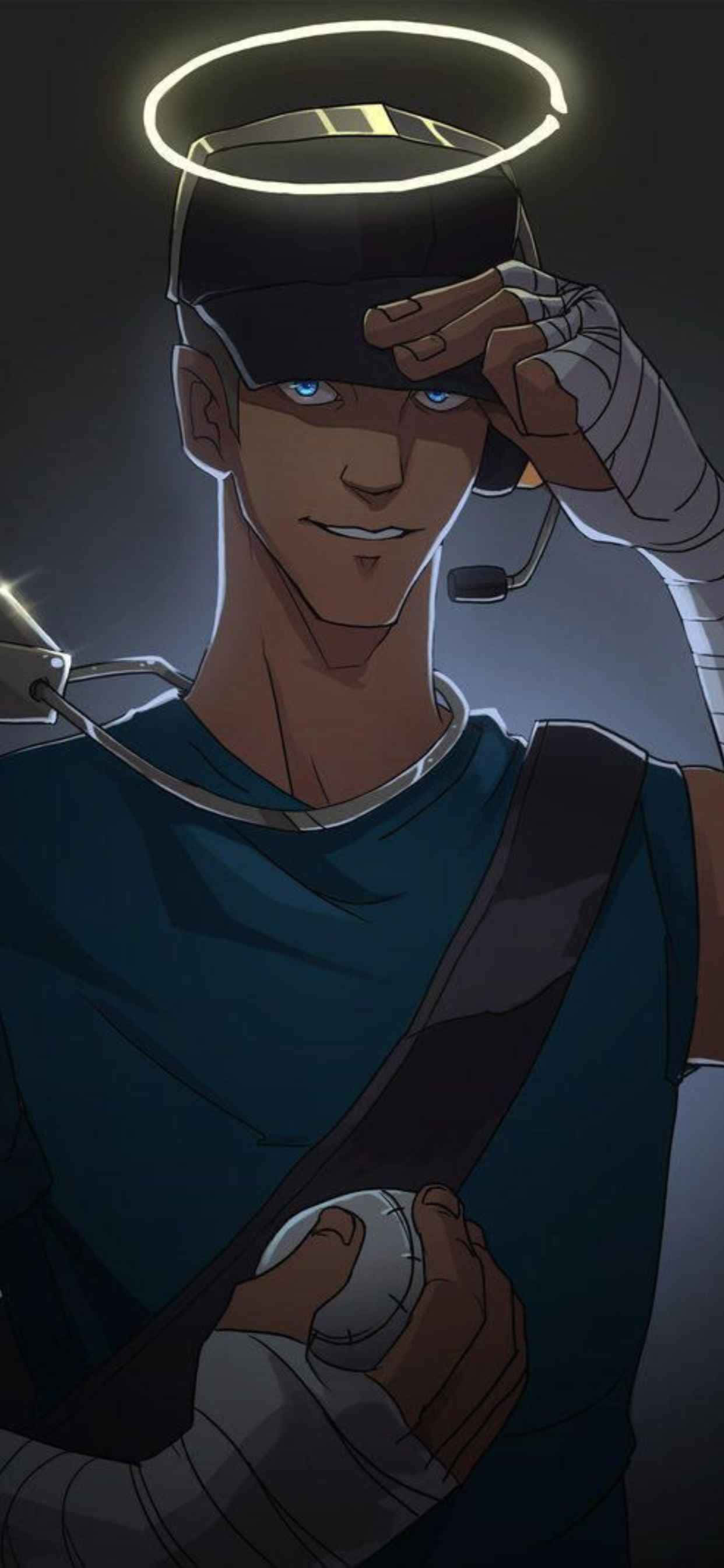 Scout wa Timu Bluu iPhone Xs Max Team Fortress 2 Background Picha ya Ukuta