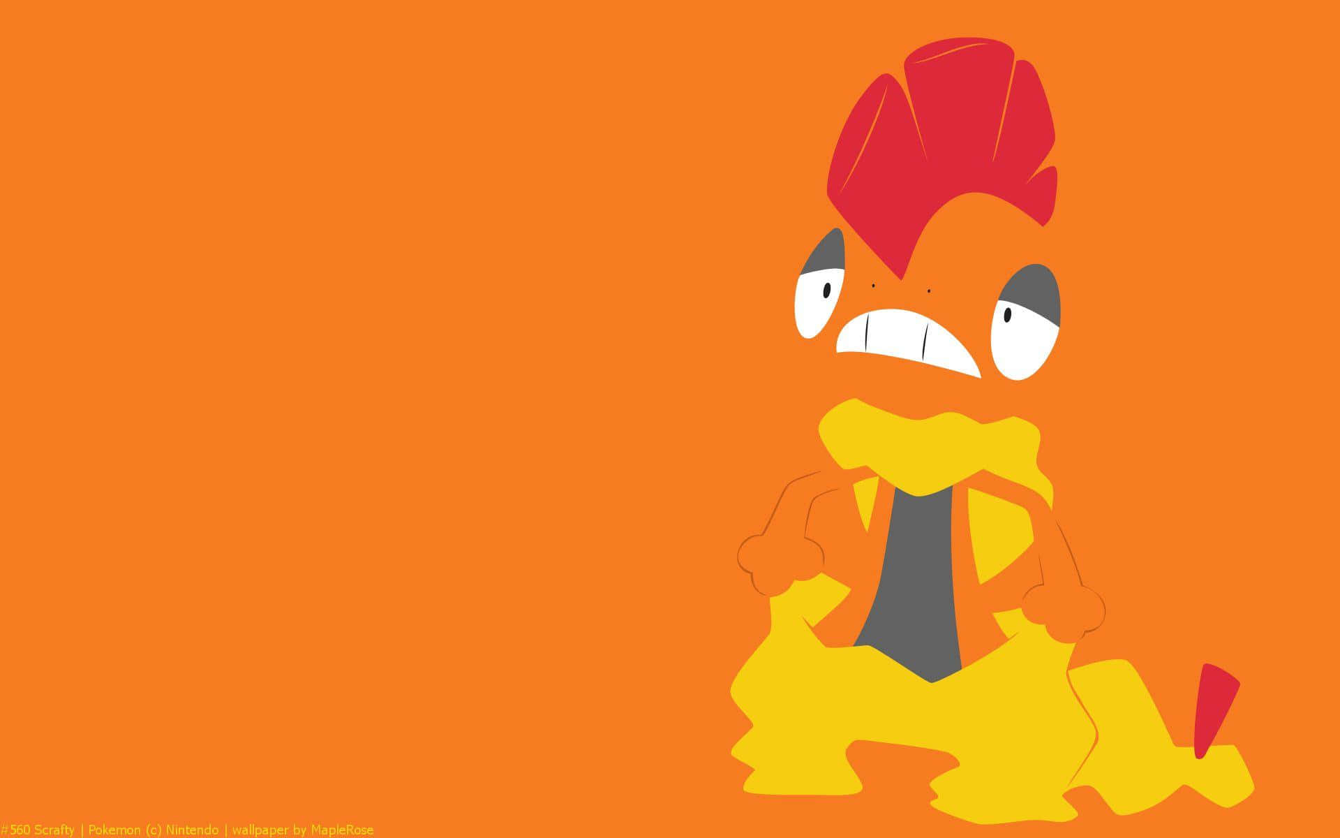 Scrafty ya Eneo-kazi Sanaa ya Vekta Picha ya Ukuta