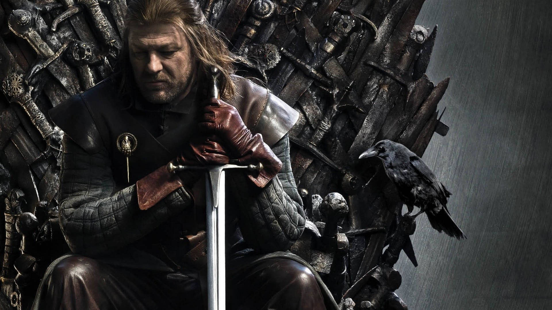 Sean Bean kama Eddard Stark Picha ya Ukuta