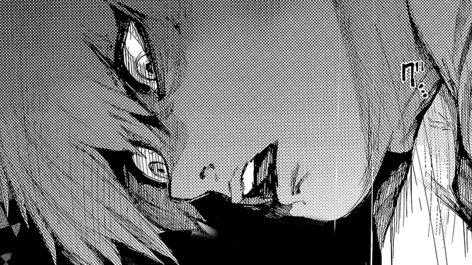 Sehemu ya Manga iliyochorwa vizuri Picha ya Ukuta