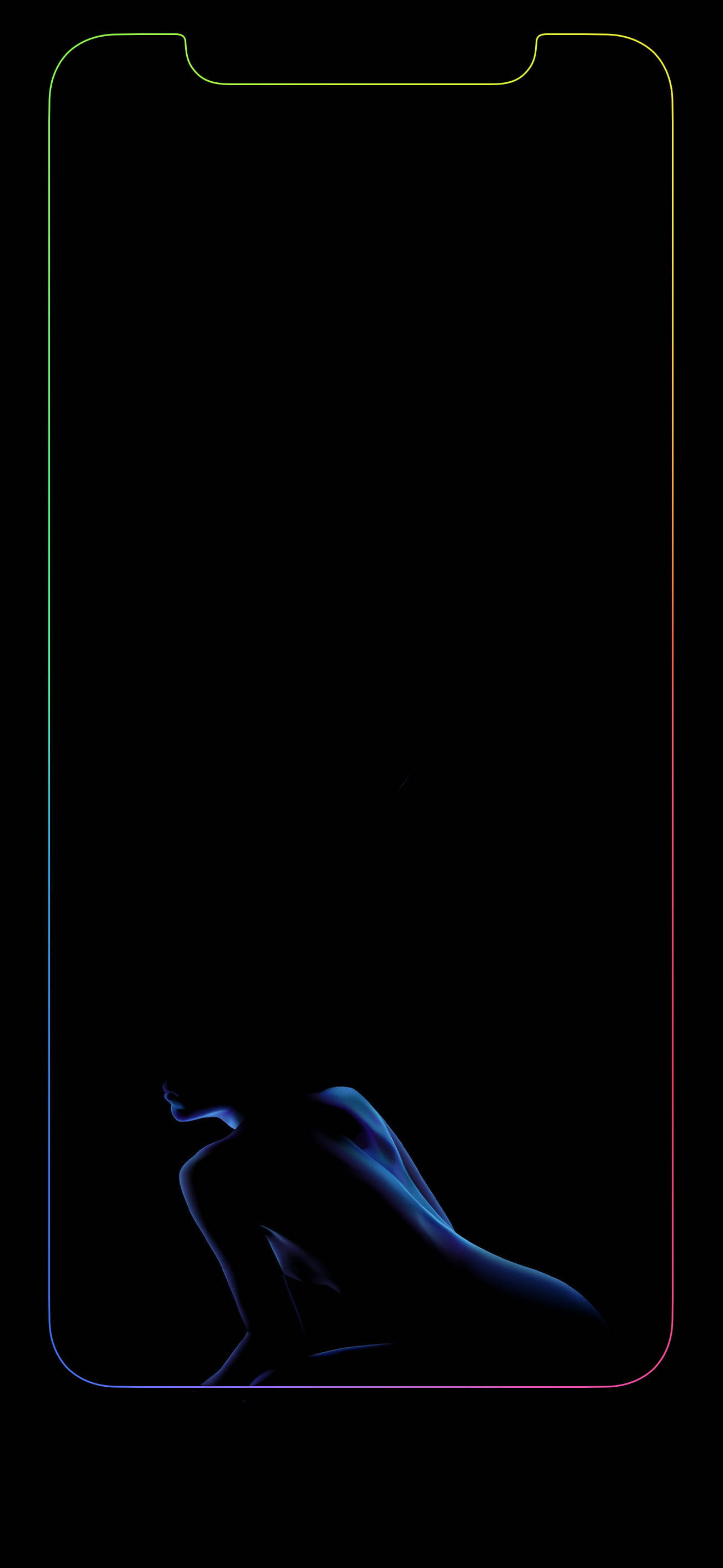 Sensual Neon Aesthetic iPhone Picha ya Ukuta