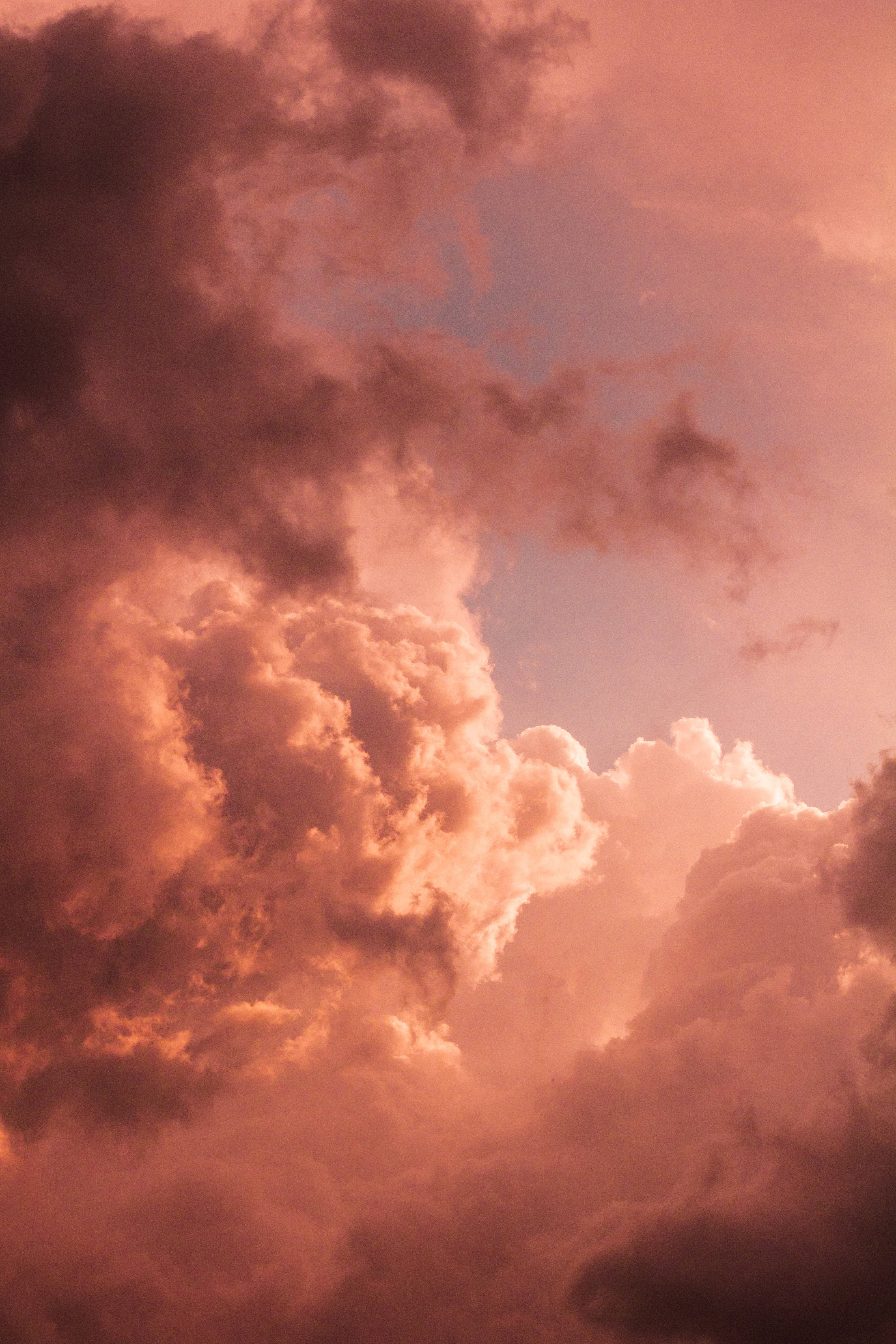 Sepia Sky Background Picha ya Ukuta