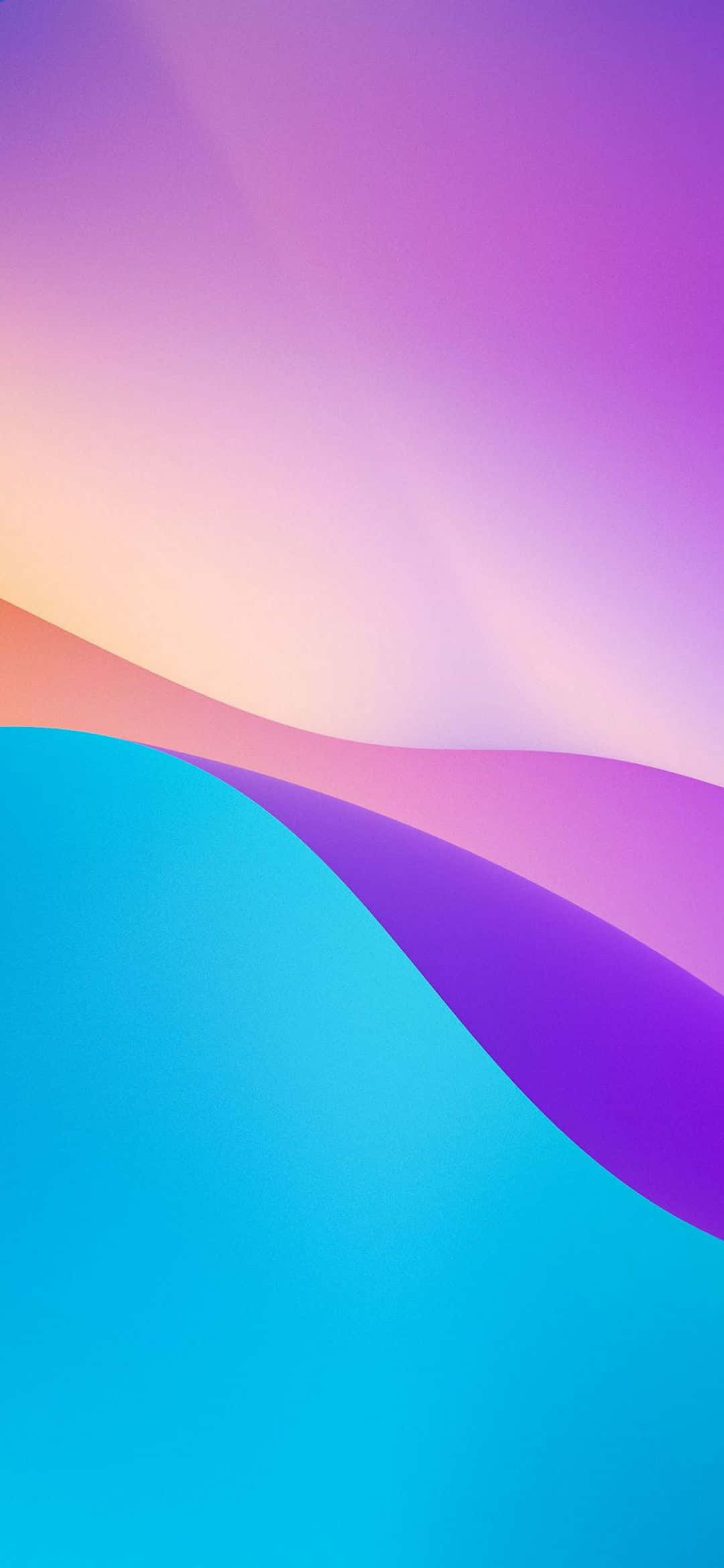 Serene Gradient Sky Background Picha ya Ukuta
