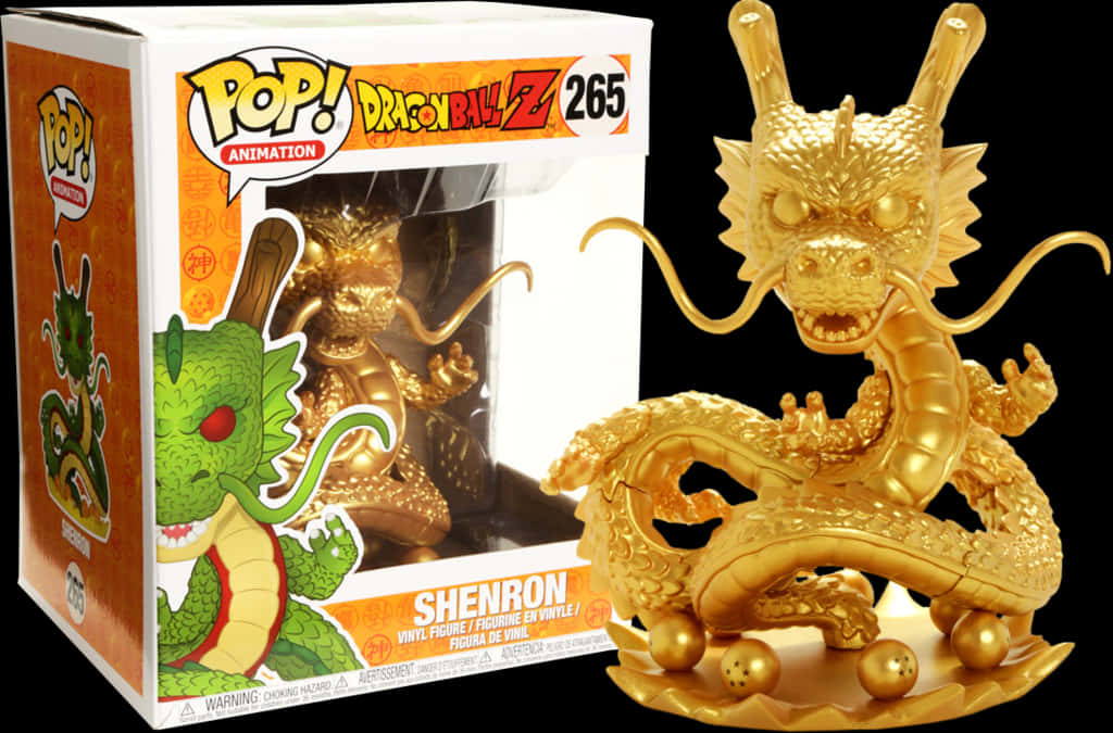 Shenron wa Dhahabu Funko Pop Dragon Ball Z Picha ya Ukuta
