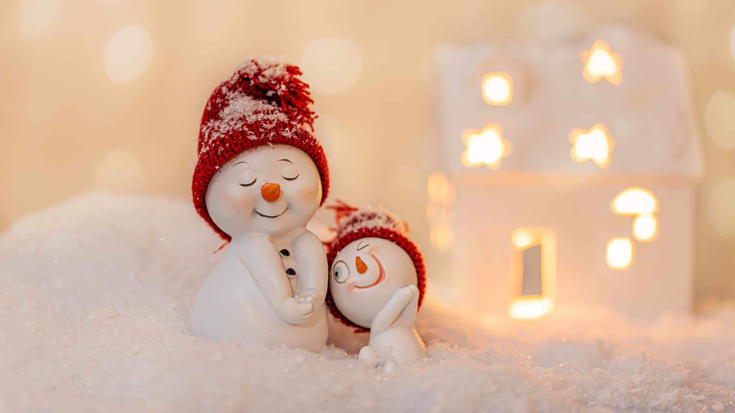 Sherehe Krismasi na Furaha Picha ya Ukuta