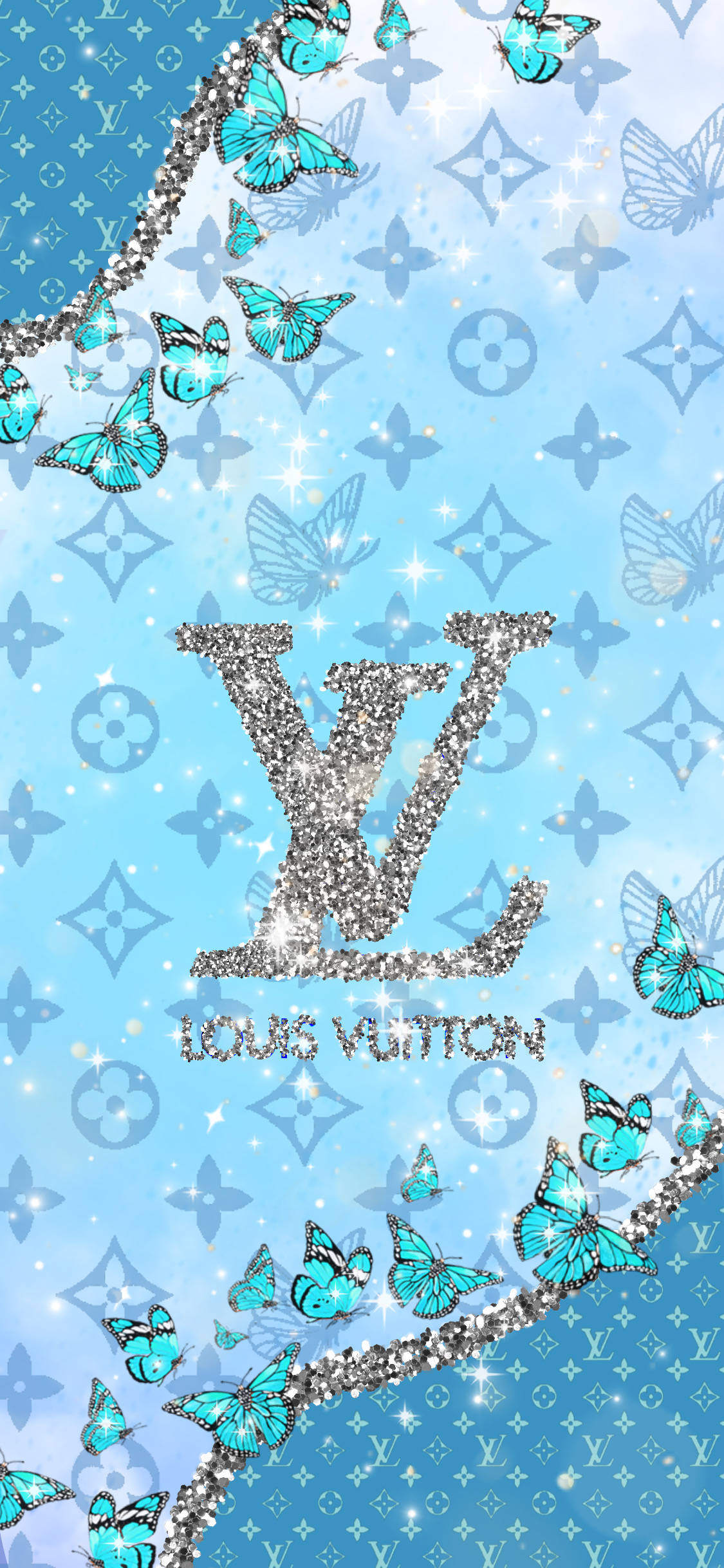Sherehe mwisho wa mwaka na mkusanyiko wetu wa Louis Vuitton Aesthetic Picha ya Ukuta