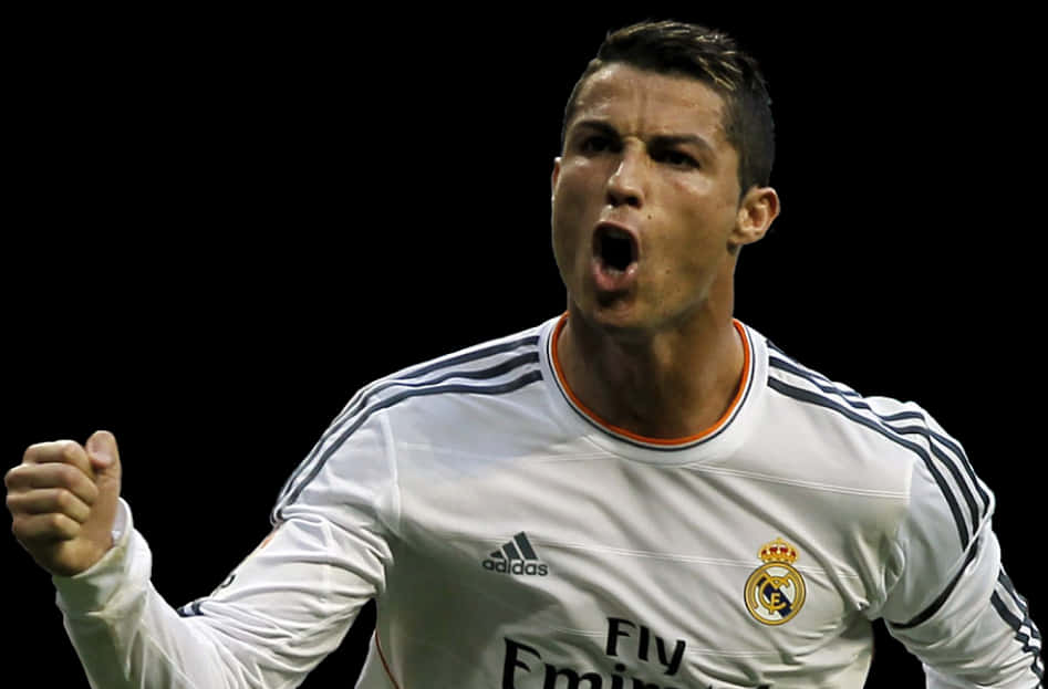 Sherehe ya Cristiano Ronaldo Real Madrid Picha ya Ukuta