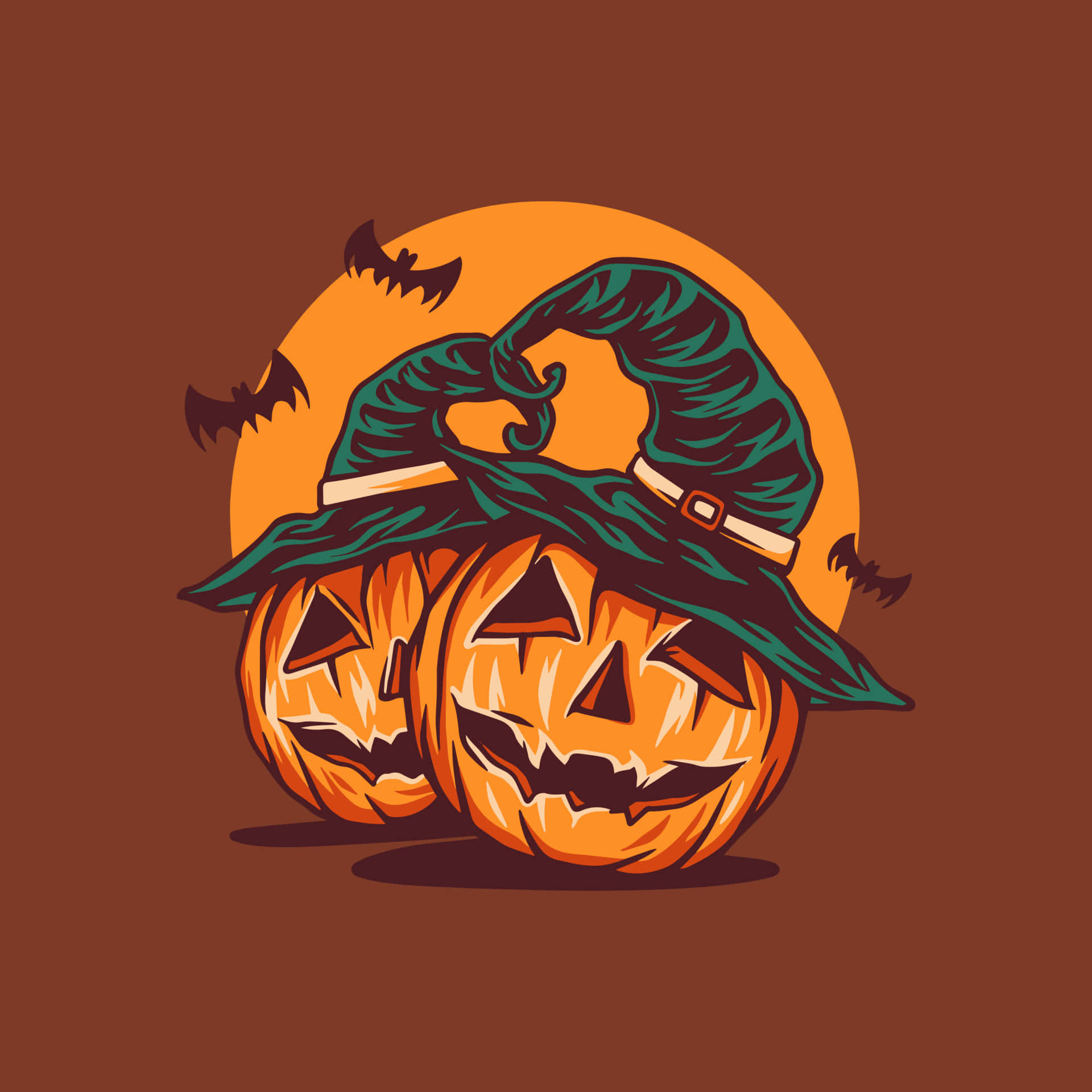 Sherehe ya Halloween Isiyosahaulika Picha ya Ukuta