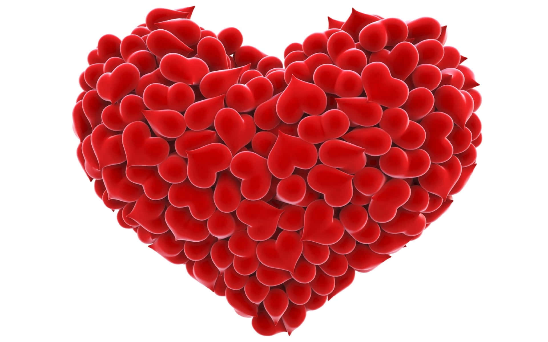 Sherehe ya mapenzi na mandhari hii ya Aesthetic Heart Picha ya Ukuta