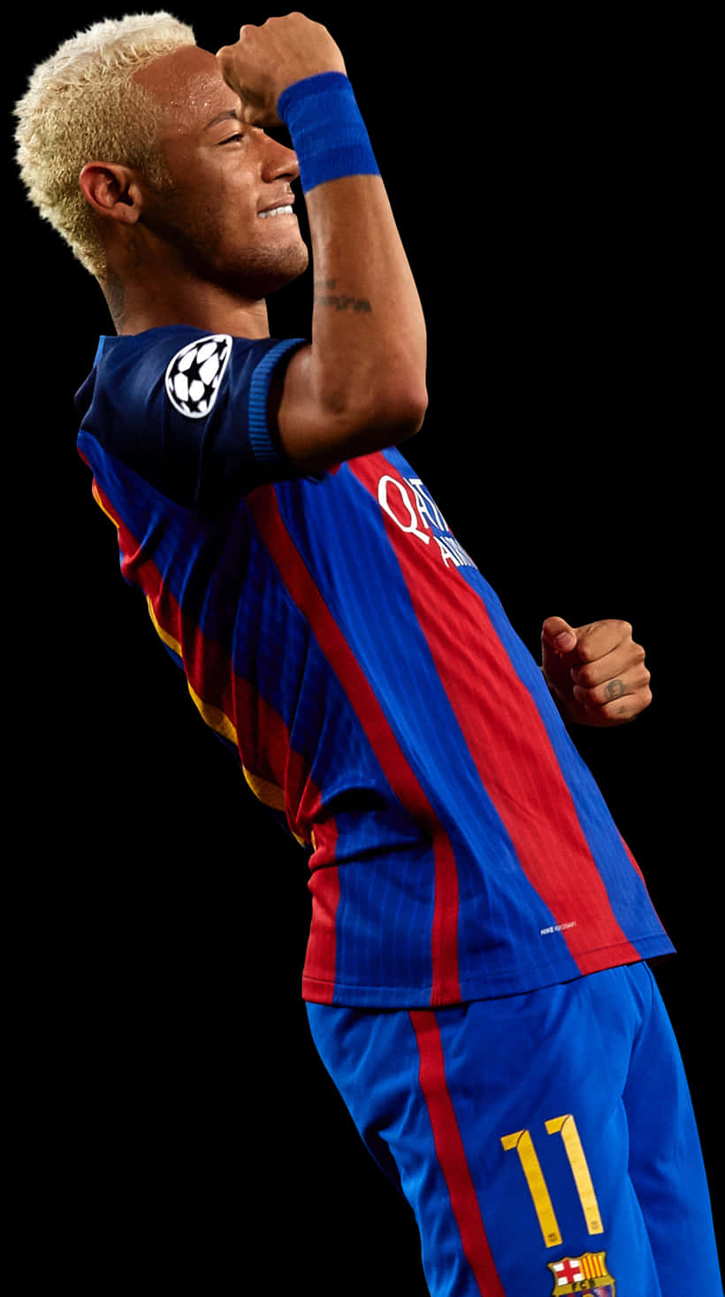 Sherehe ya Neymar F C Barcelona Picha ya Ukuta