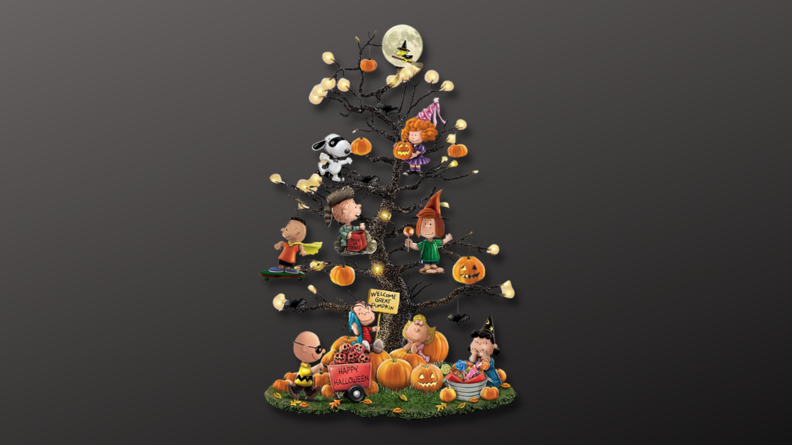 Sherehekea Halloween na Charlie Brown! Picha ya Ukuta