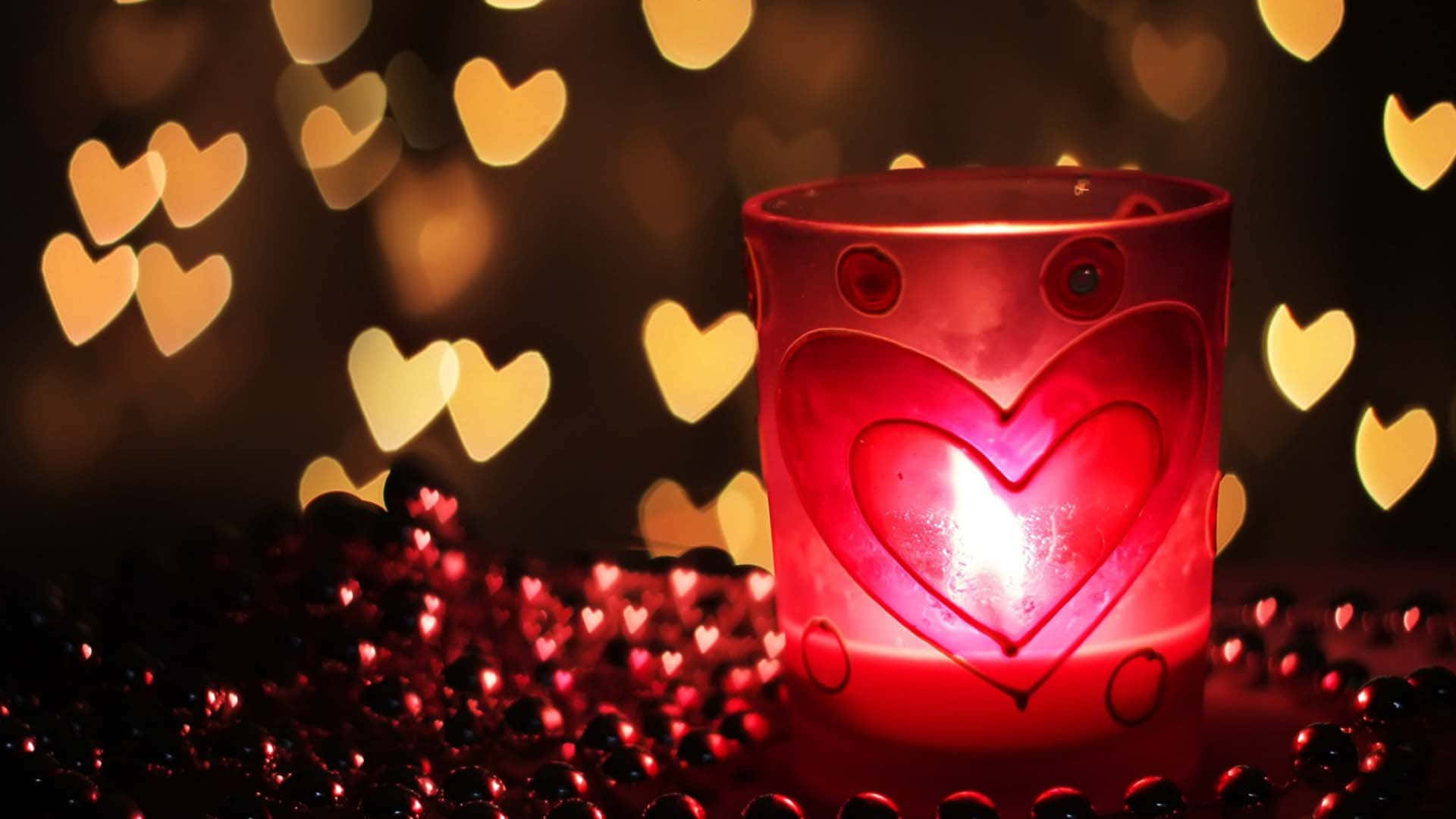 Sherehekea Siku ya Wapendanao yenye tabasamu! Picha ya Ukuta