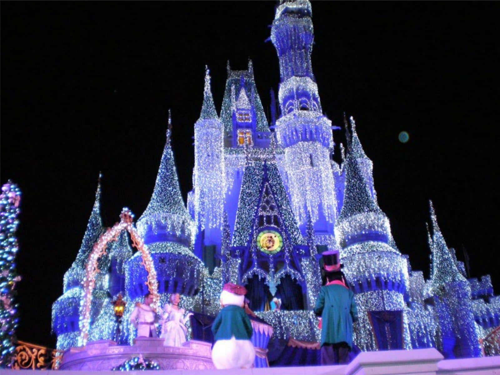 Sherehekea Sikukuu na Disney wakati wa Krismasi! Picha ya Ukuta