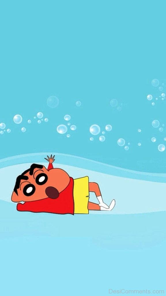 Shin Chan wa Kijapani Mrembo wa iPhone Picha ya Ukuta