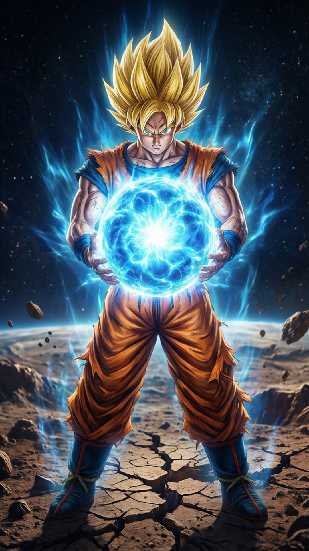 Shin ya Ultra Instinct ya Mwanga wa Roho Picha ya Ukuta