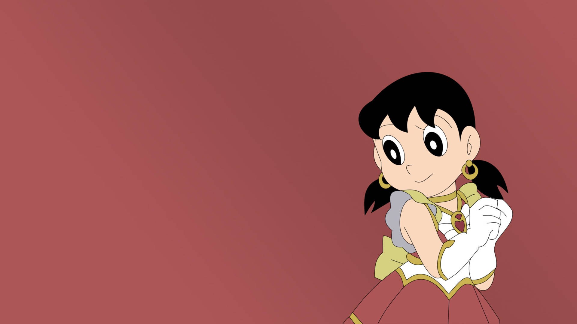 Shizuka Doraemon Kosti ya Shujaa Picha ya Ukuta