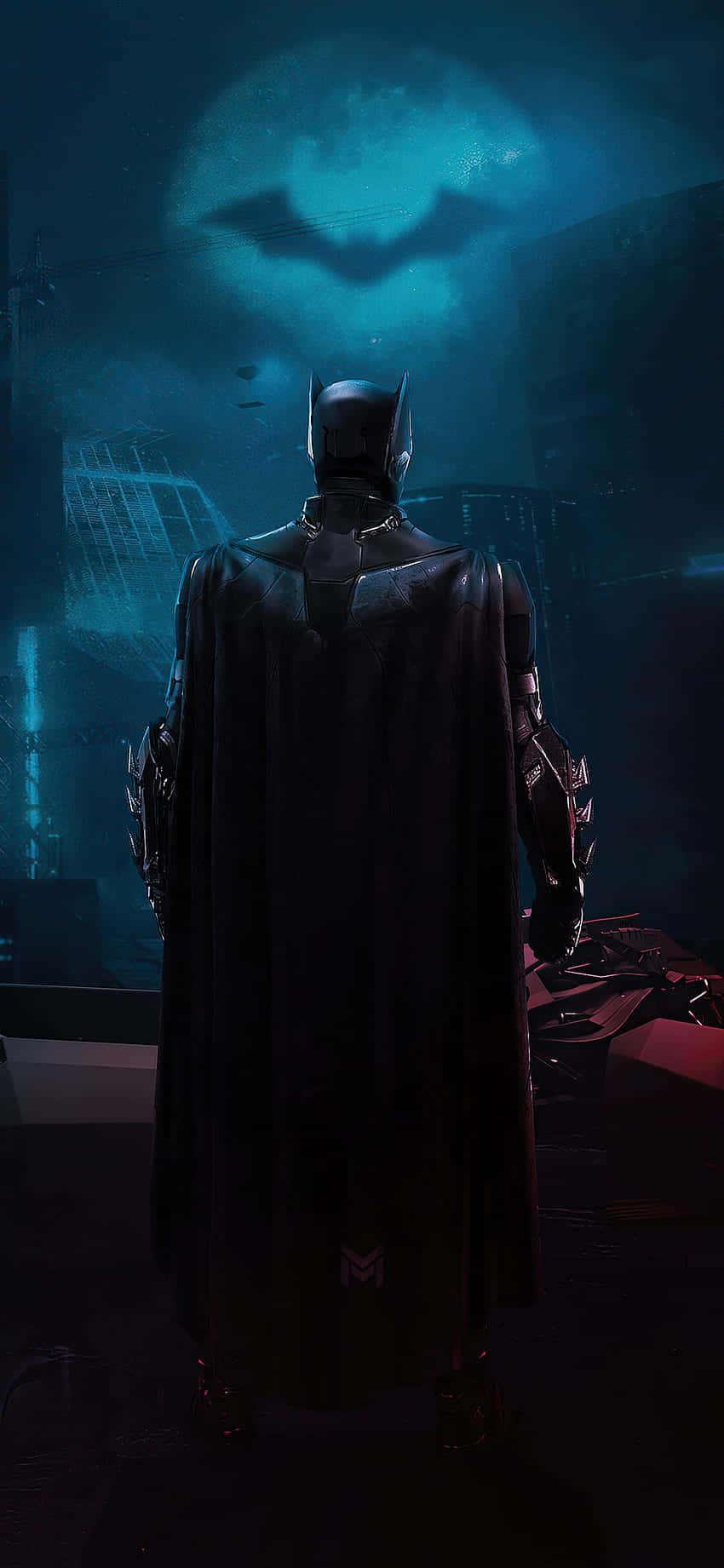 Show off your Superhero Side with the Awesome Batman iPhone Picha ya Ukuta