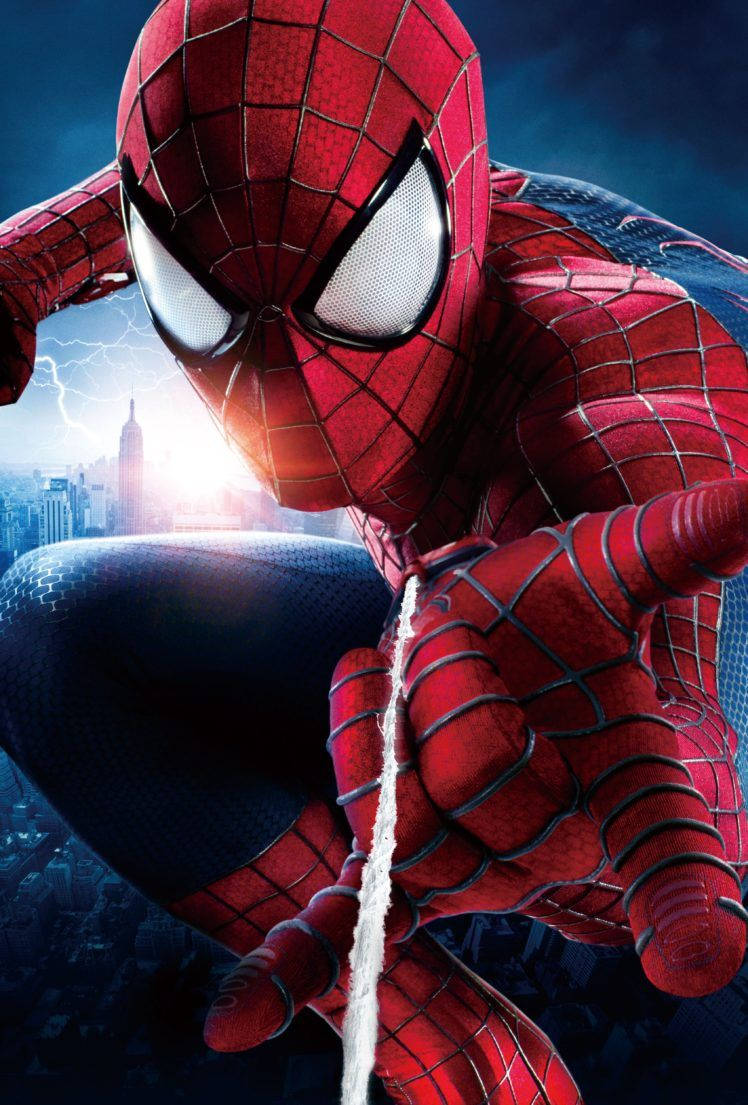 Shujaa maarufu, Spiderman! Picha ya Ukuta
