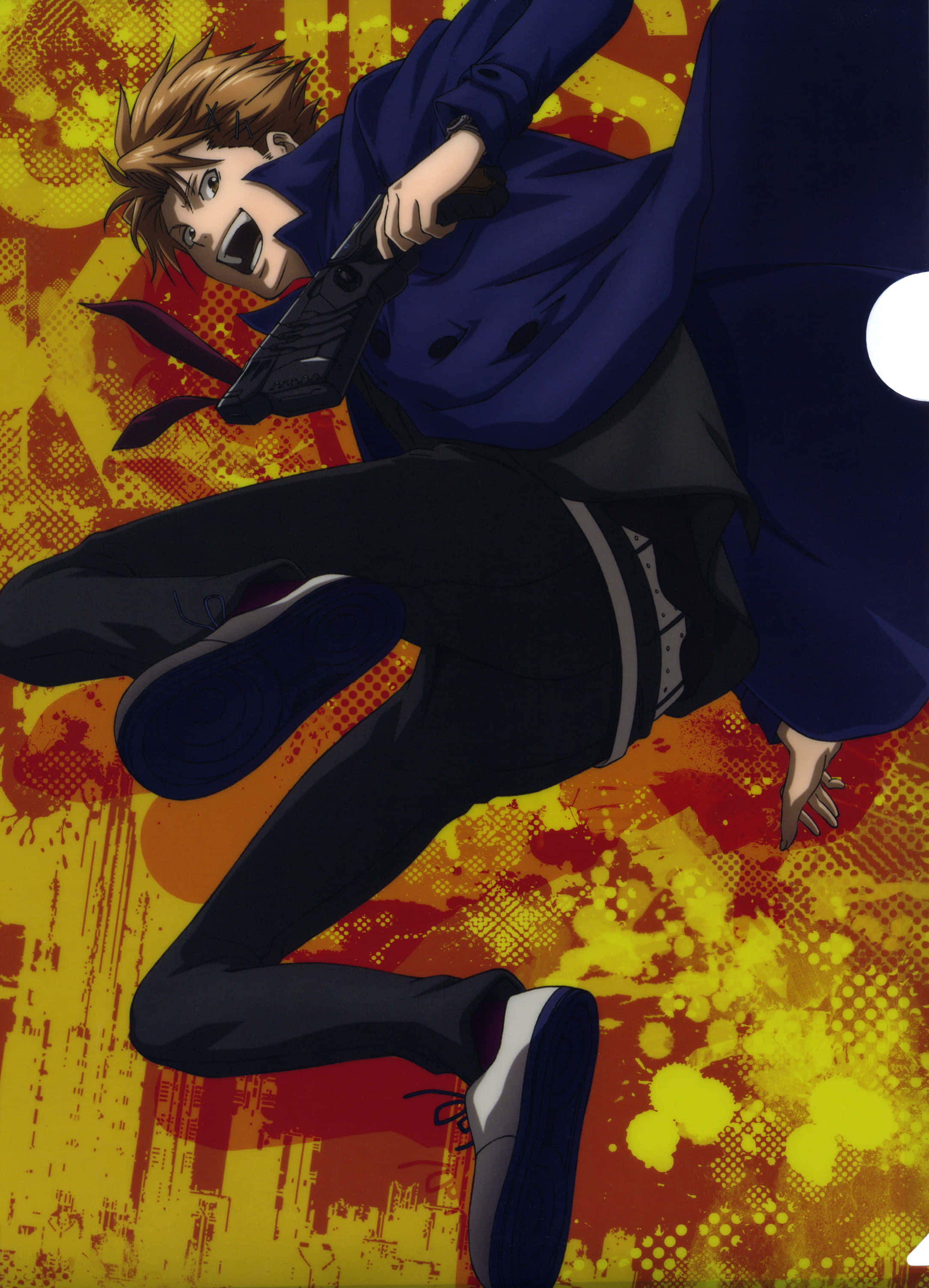 Shusei Kagari kutoka Mfululizo wa Anime wa Psycho-Pass Picha ya Ukuta
