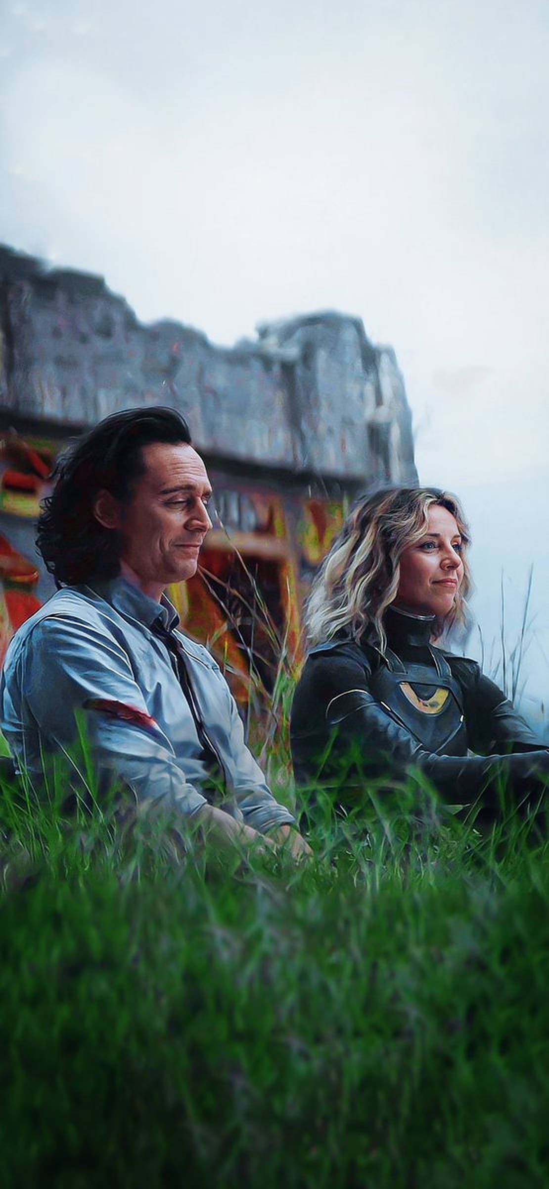 Shy Sylvie And Loki Picha ya Ukuta
