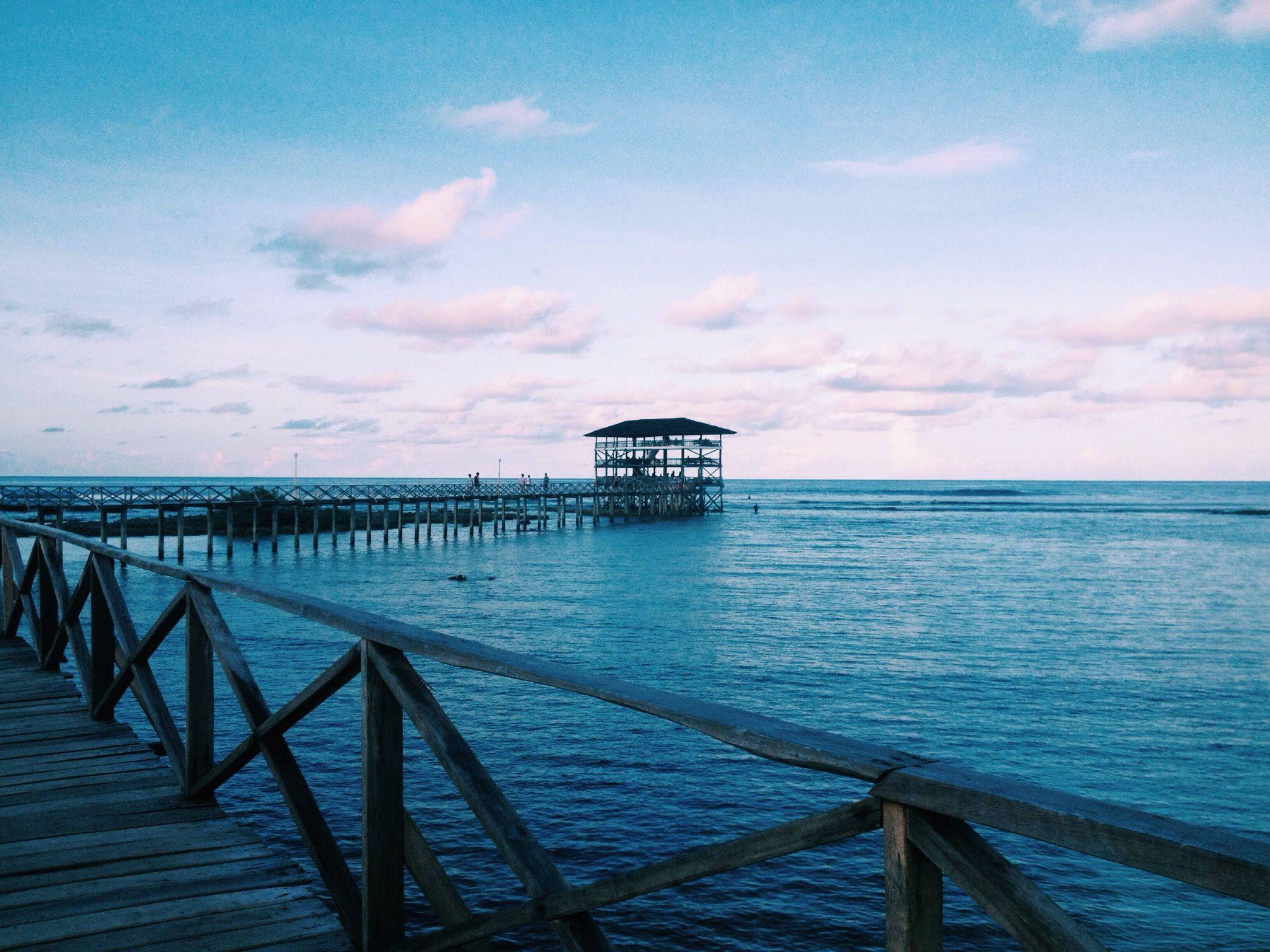 Siargao Island Cloud 9 Pier Picha ya Ukuta