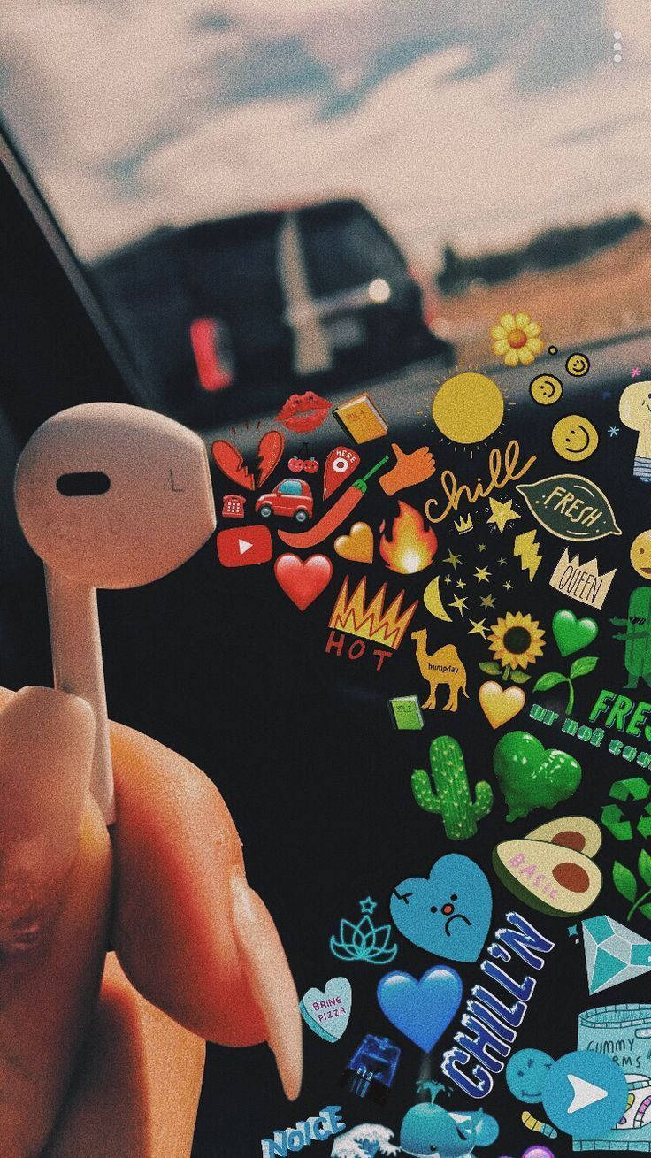 Sikia Muziki Wako na Airpods Hizi za Kuchekesha Picha ya Ukuta