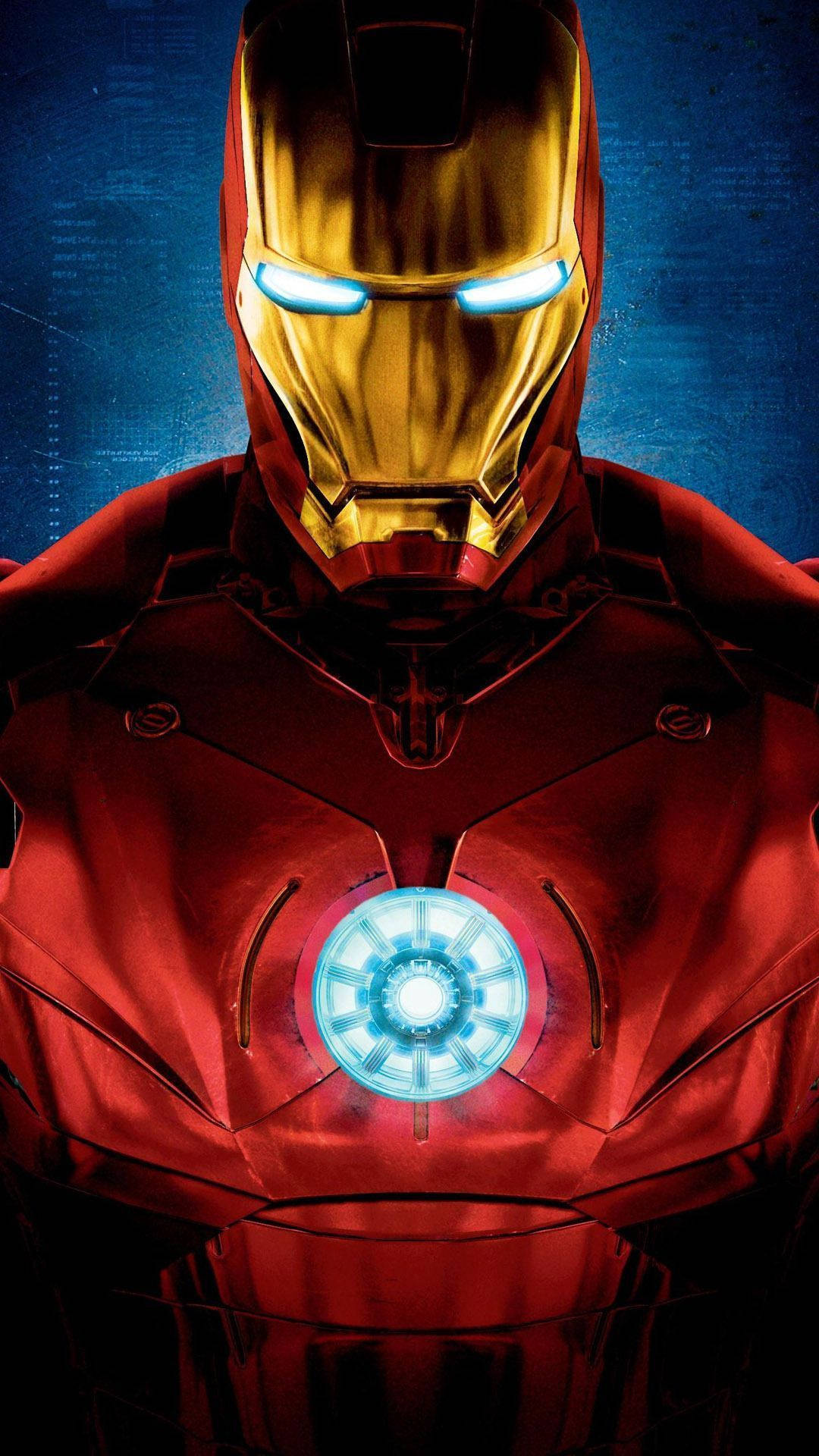 Silaha Nyekundu ya Iron Man Picha ya Ukuta