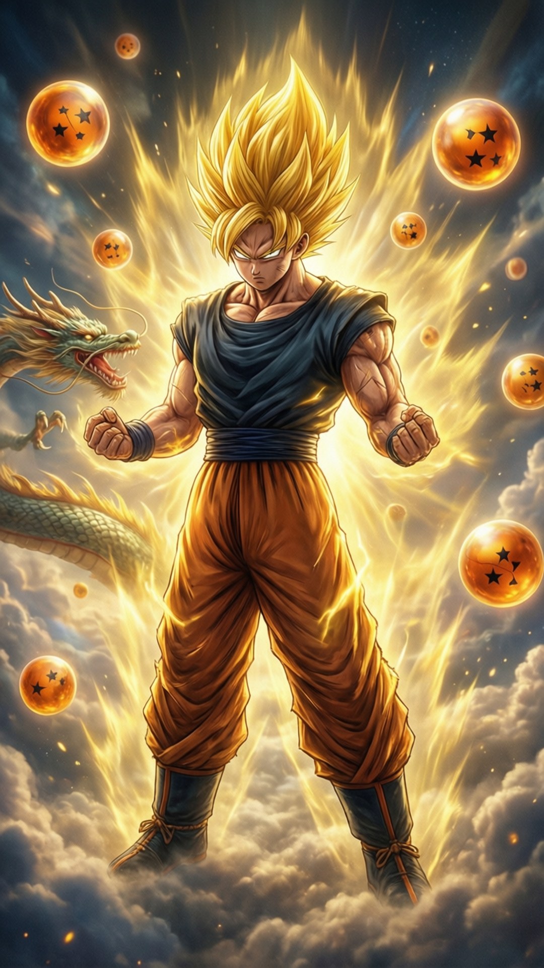Silaha ya Mbingu ya Ultra Instinct Picha ya Ukuta