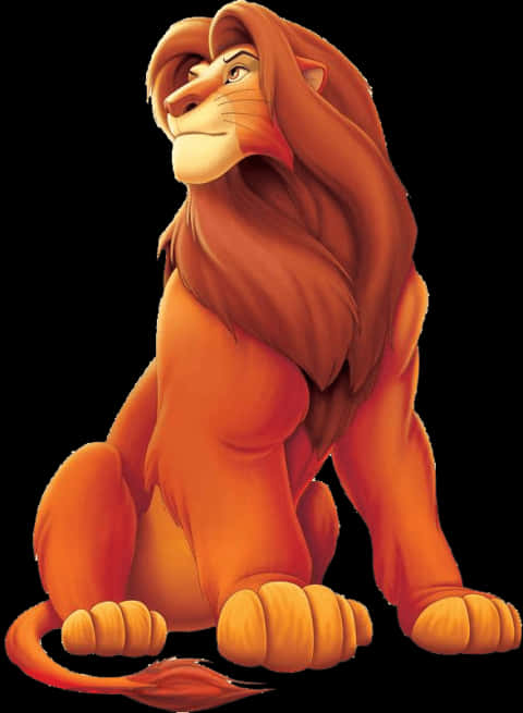 Simba Mkuu_ Mwenye Uhai_ Picha ya Simba.PNG Picha ya Ukuta