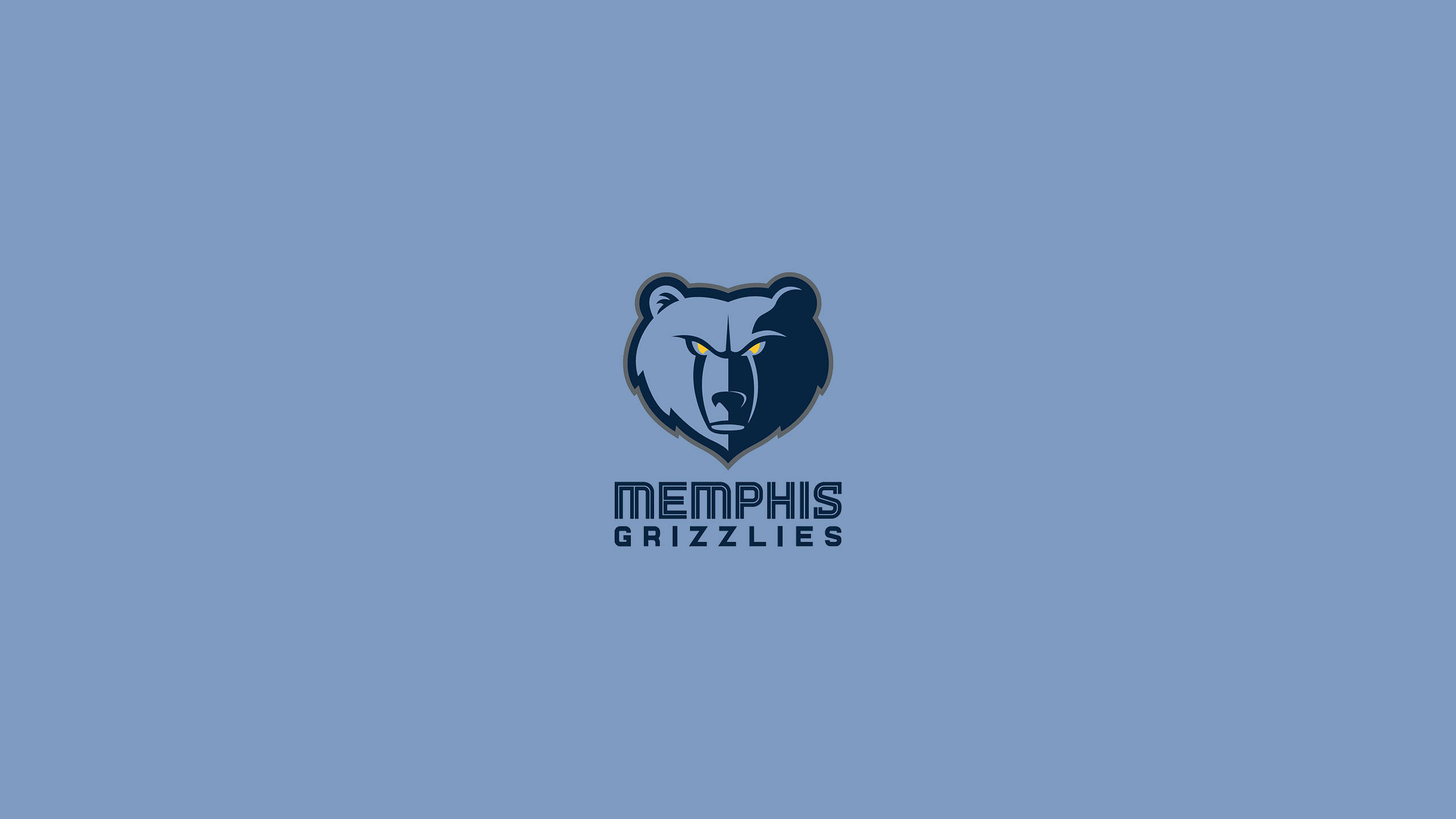 Simple Memphis Grizzlies Team Icon Picha ya Ukuta