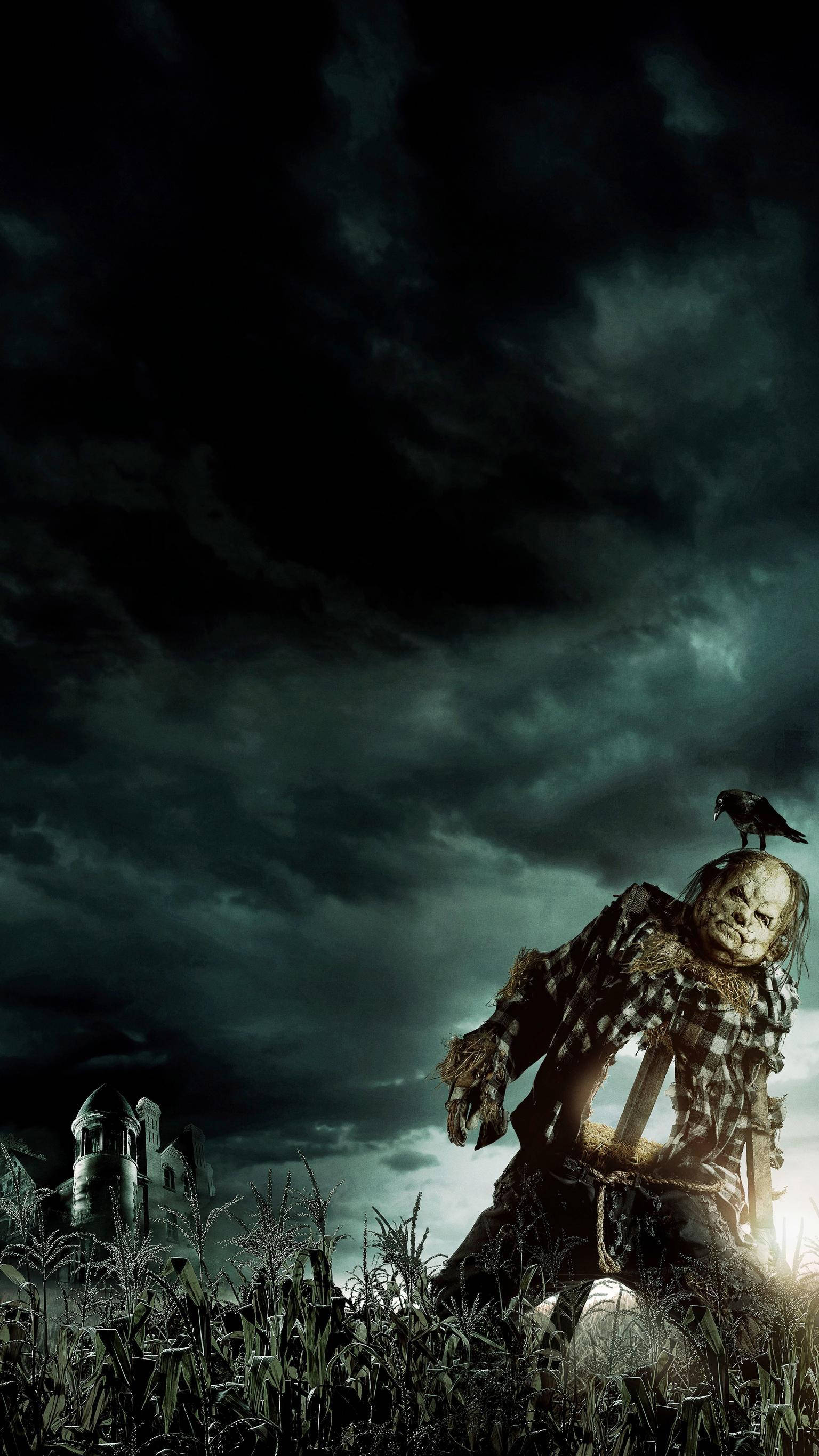Simu Nyeusi Harold The Scarecrow Picha ya Ukuta